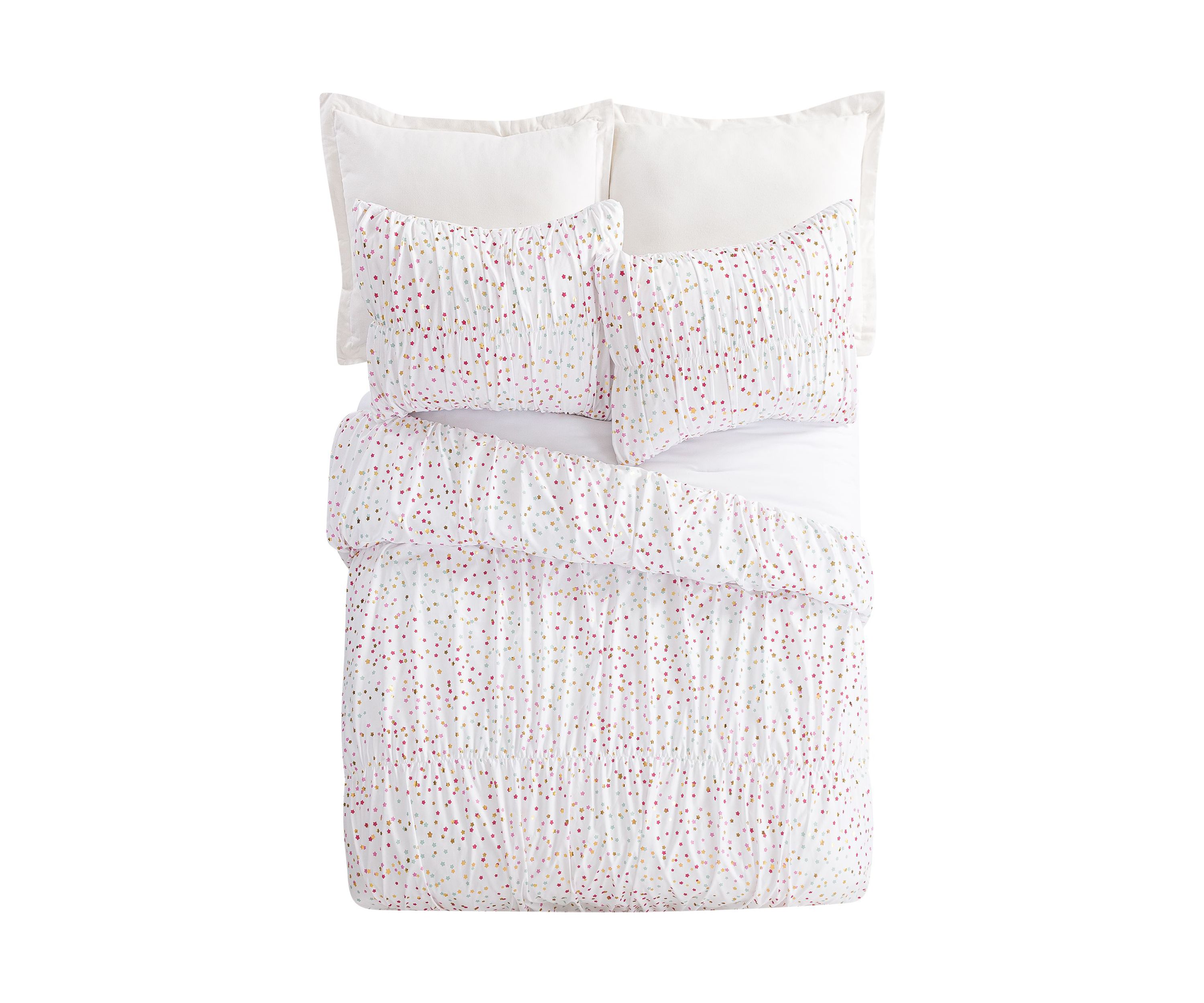 Iridescent Stars Comforter Set