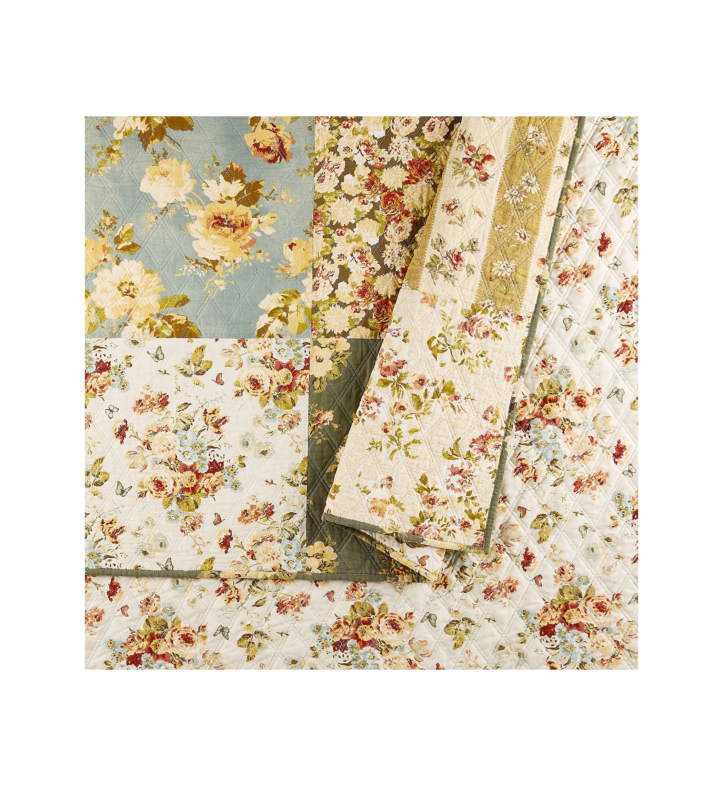Floral Patch Quilt Set