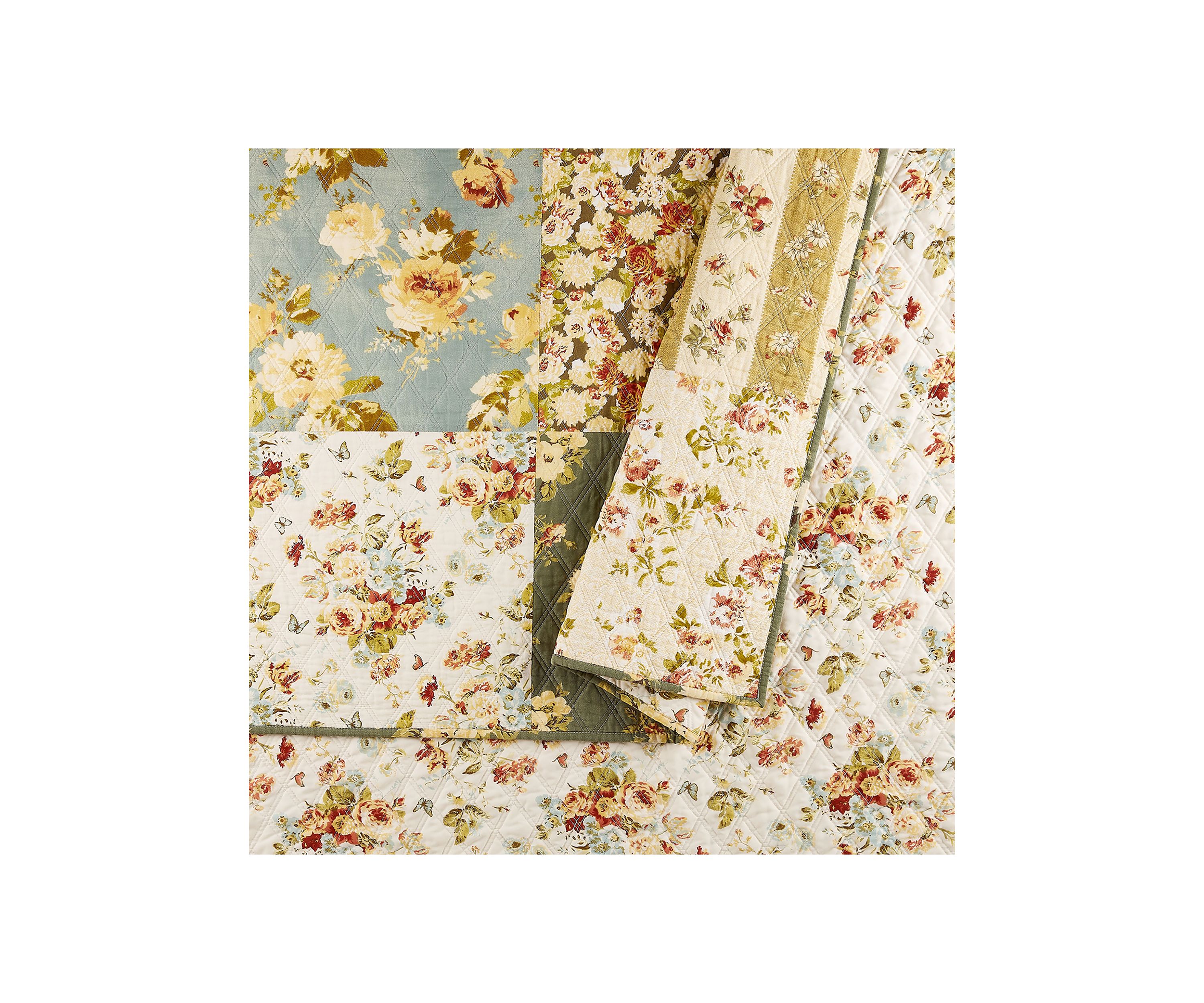 Floral Patch Quilt Set