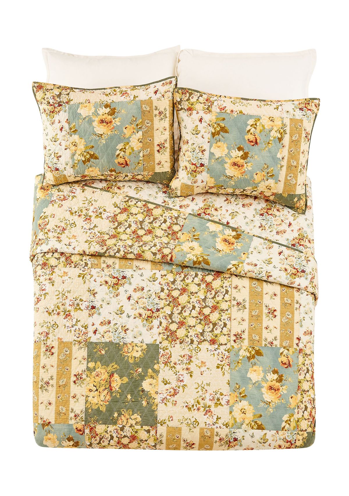Floral Patch Quilt Set