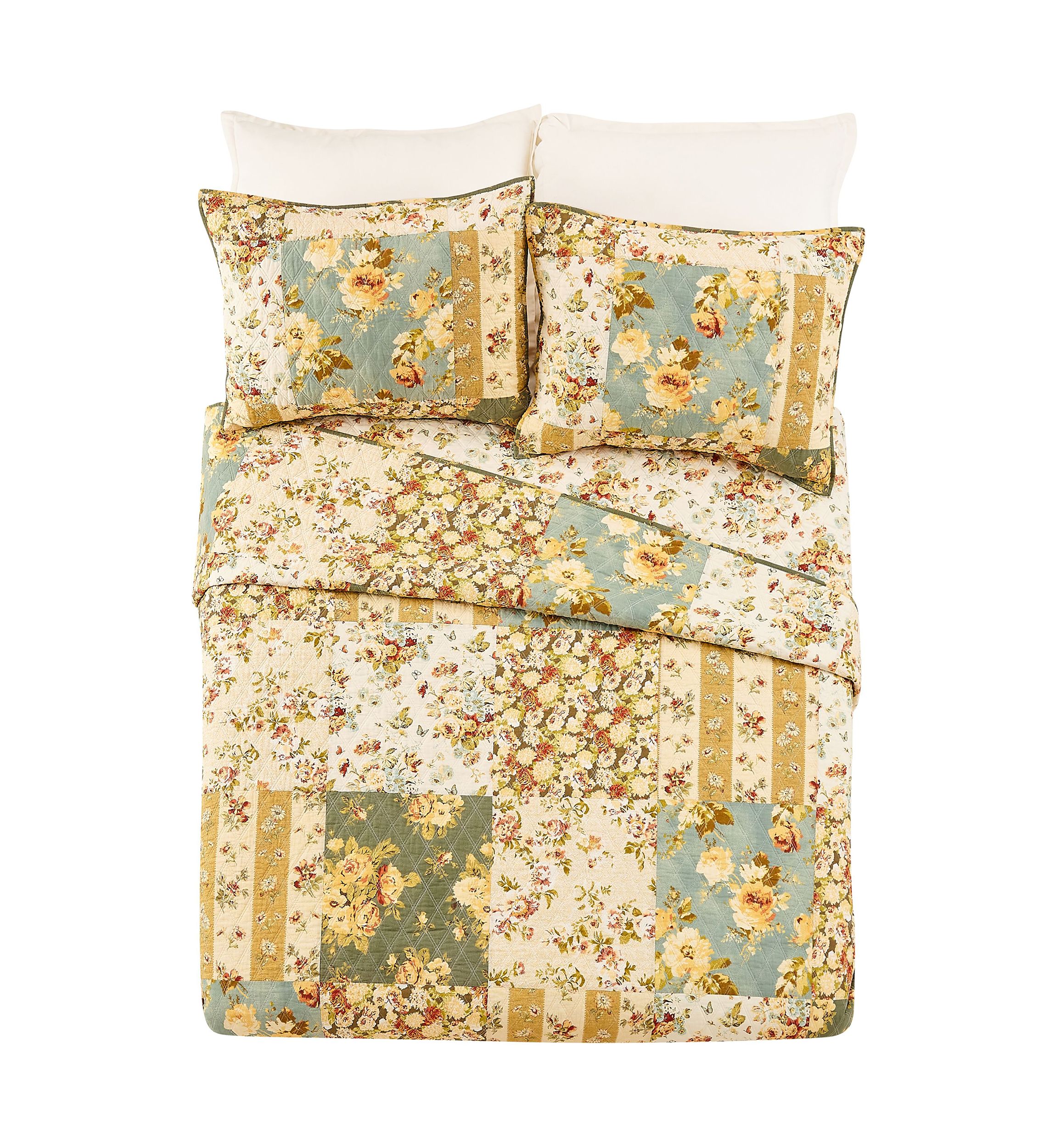 Floral Patch Quilt Set