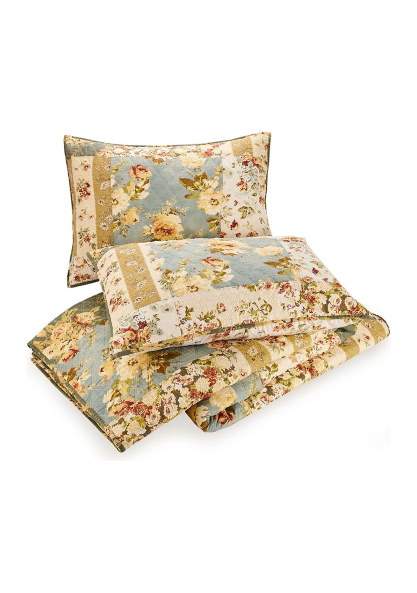 Floral Patch Quilt Set