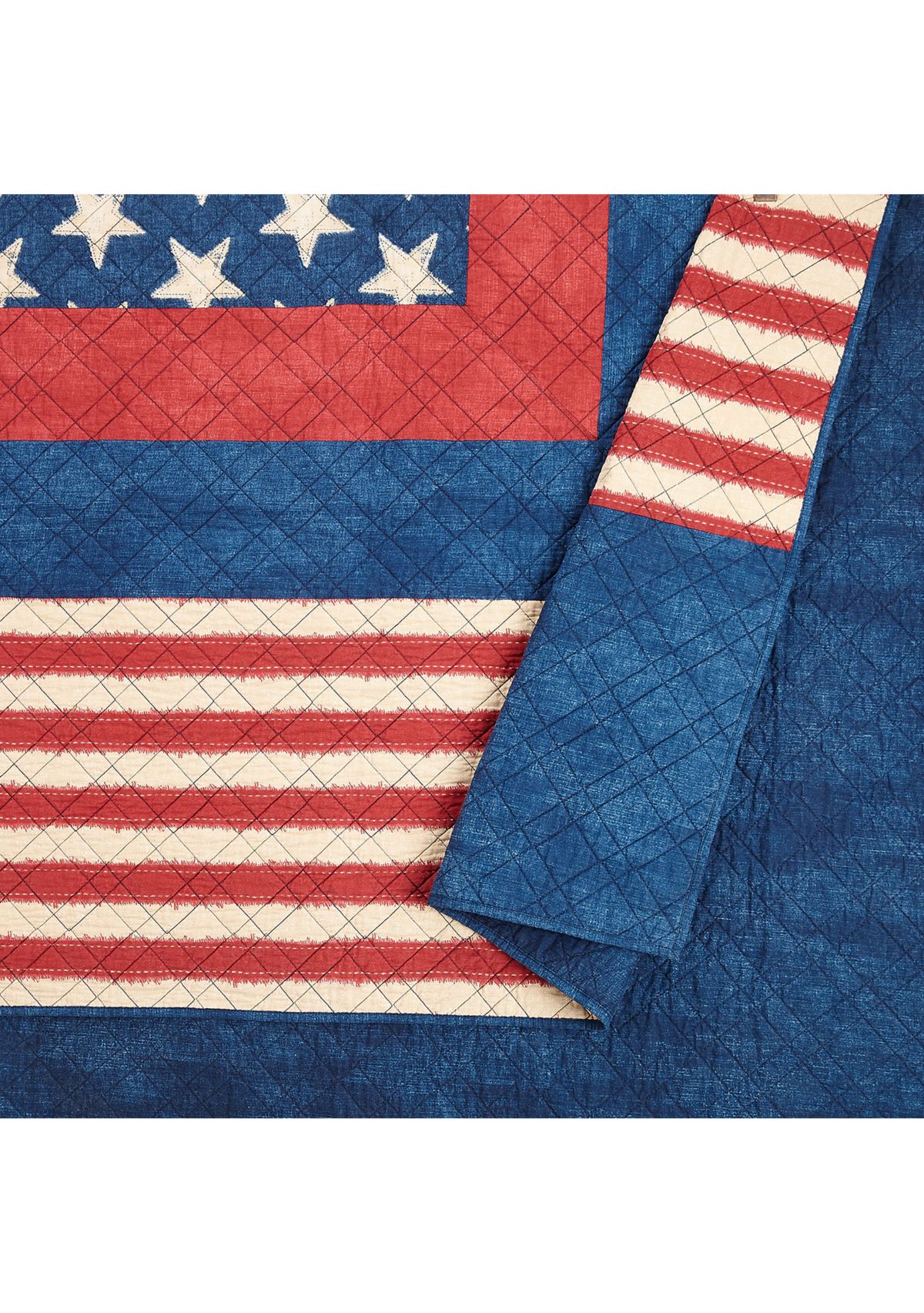 Americana Patch Quilt Set