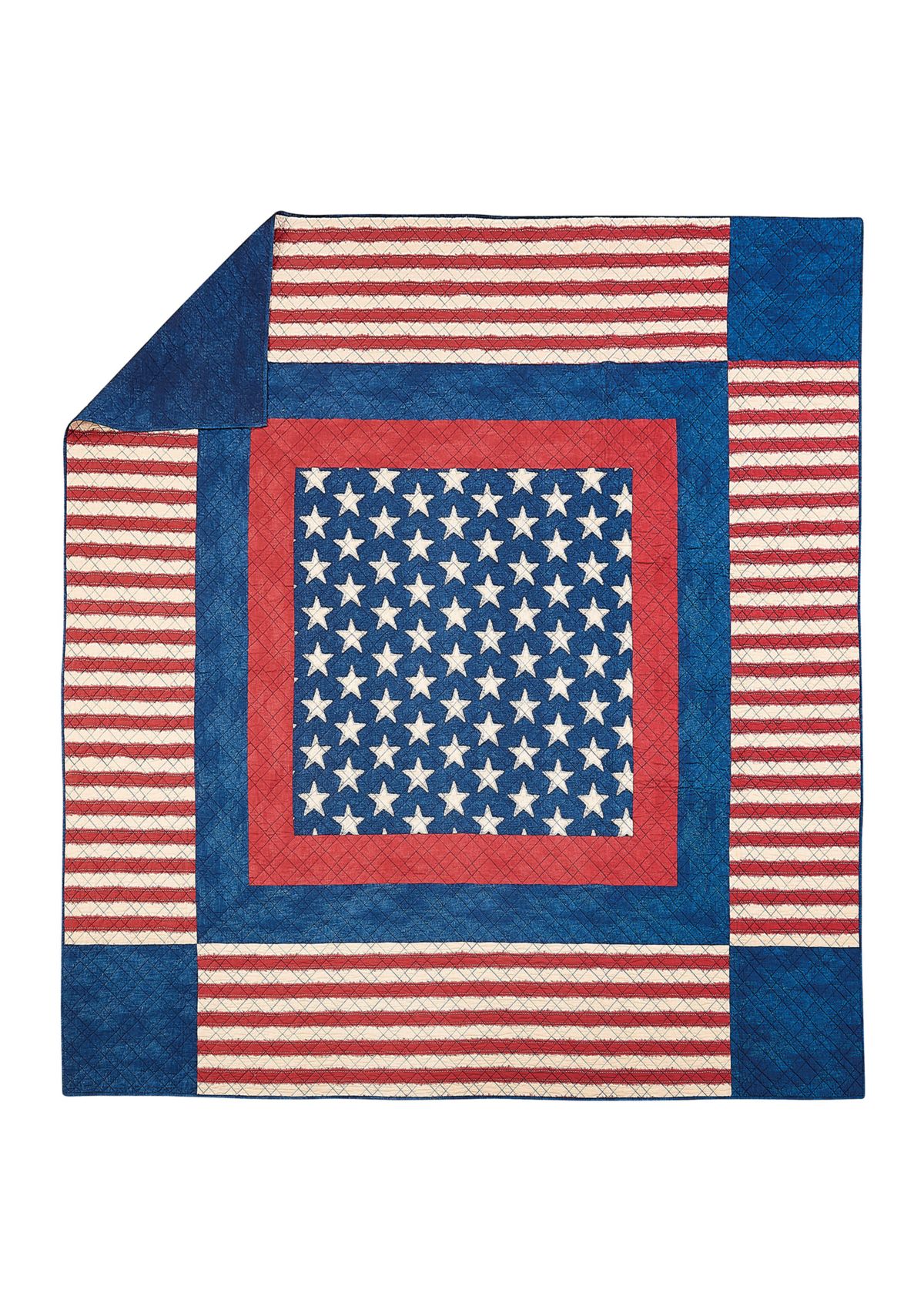 Americana Patch Quilt Set