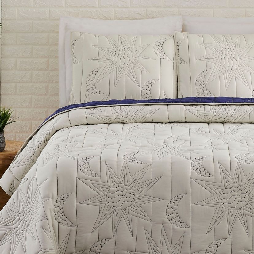 Sun & Moon Quilt Set by Jungalow