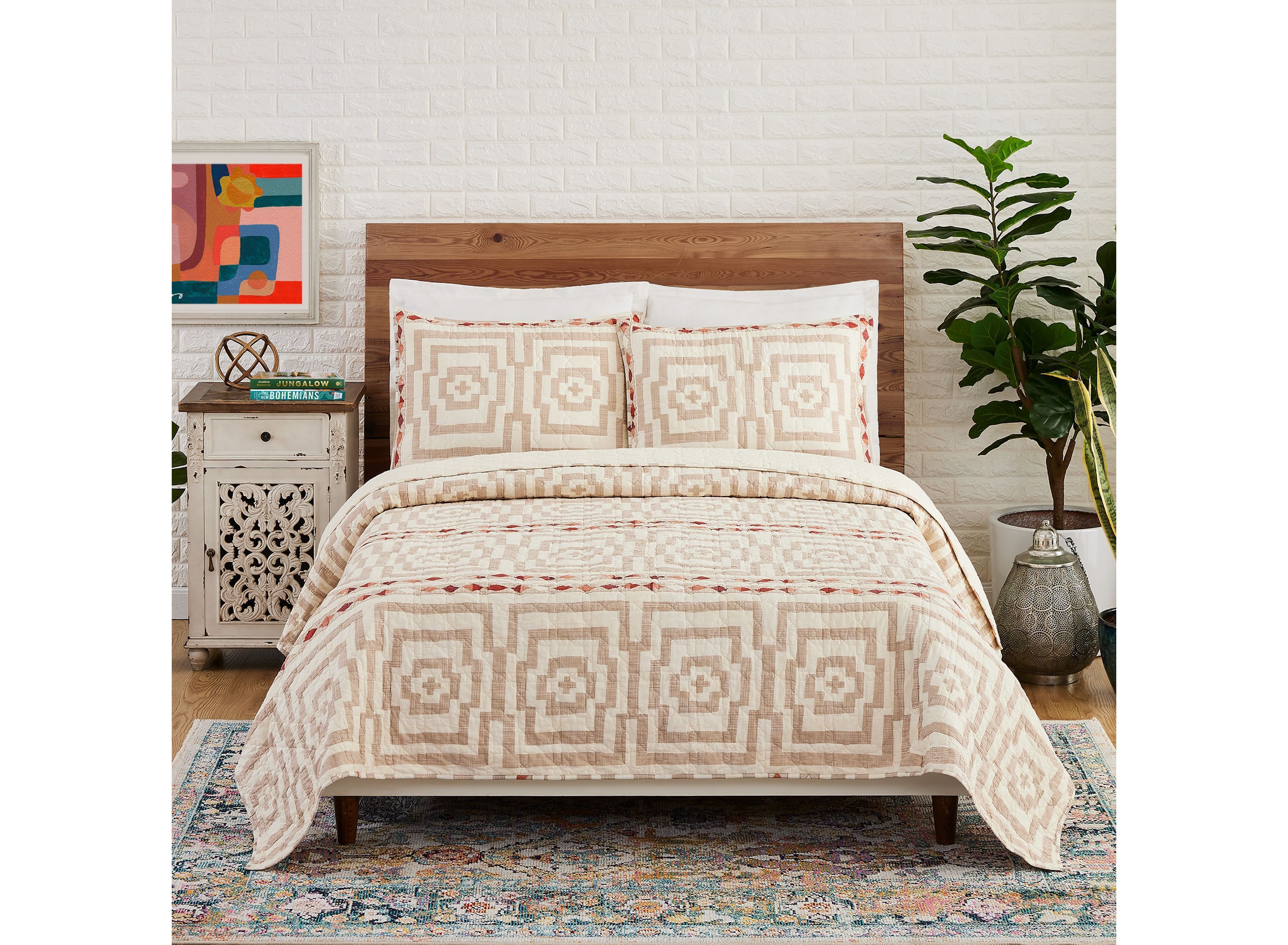 Hypnotic Quilt Set by Jungalow