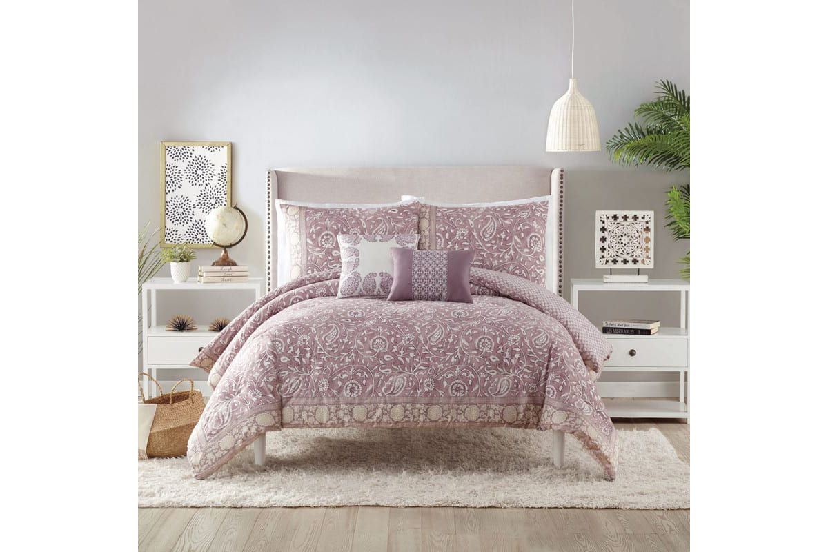 Socorro 5-Piece Reversible Comforter Set