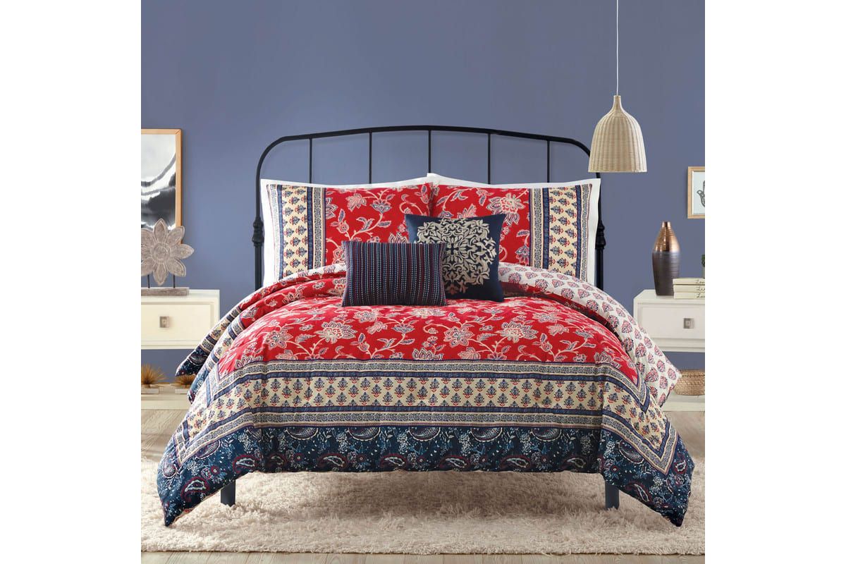 Marbella 5-Piece Reversible Comforter Set