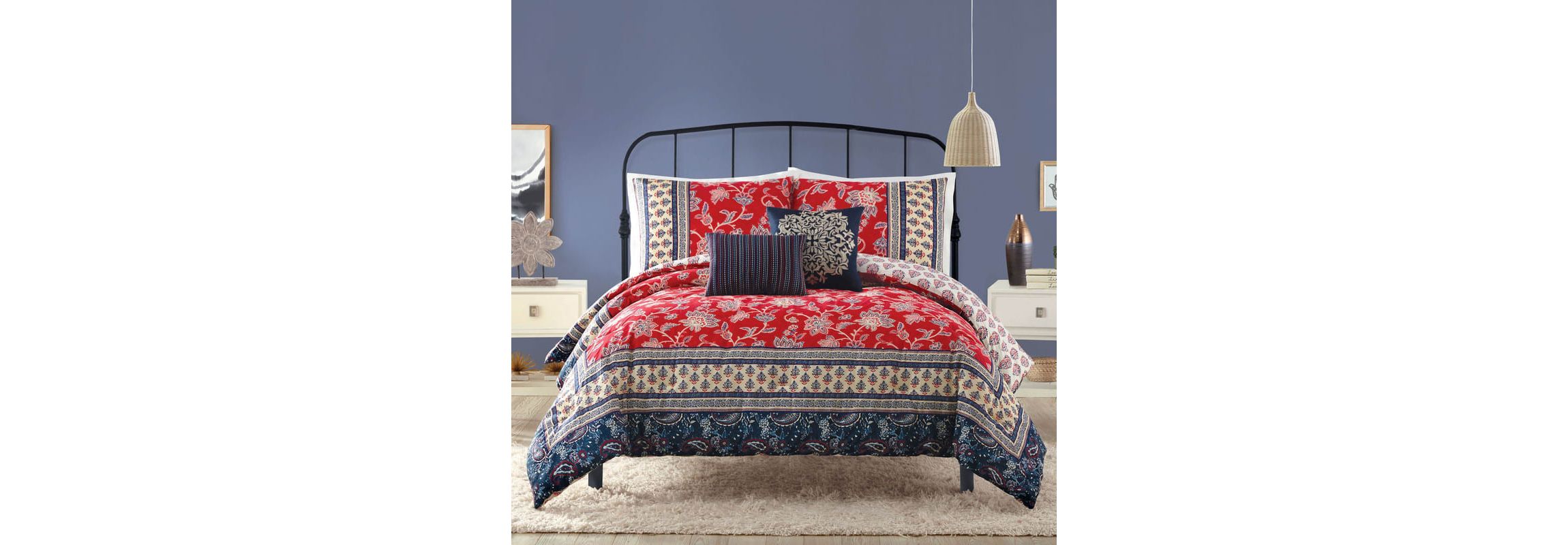 Marbella 5-Piece Reversible Comforter Set
