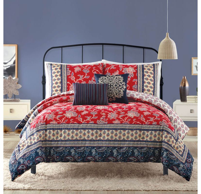 Marbella 5-Piece Reversible Comforter Set