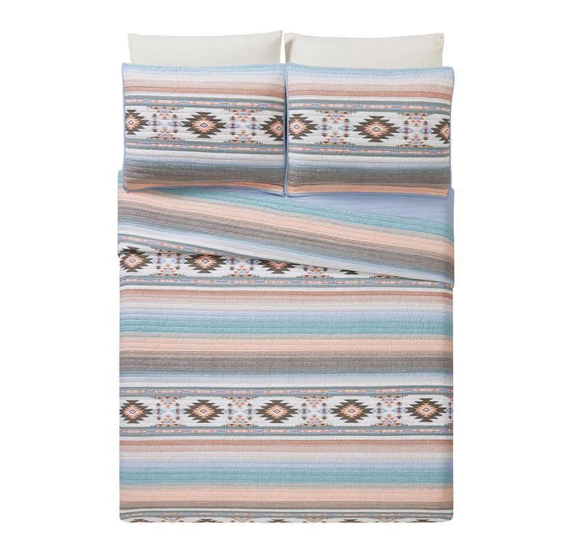 Sunset Canyon 100% Cotton Quilt Set