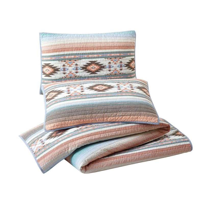 Sunset Canyon 100% Cotton Quilt Set
