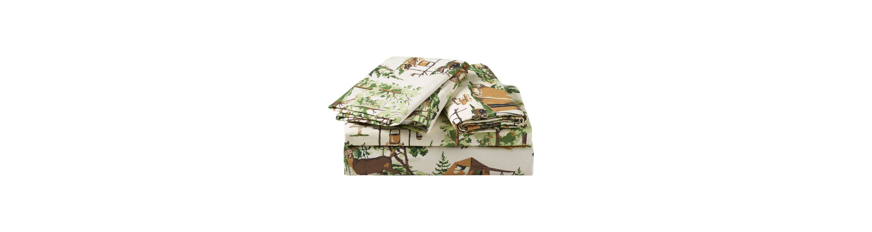Camp Wandawega 100% Cotton Percale Sheet Set