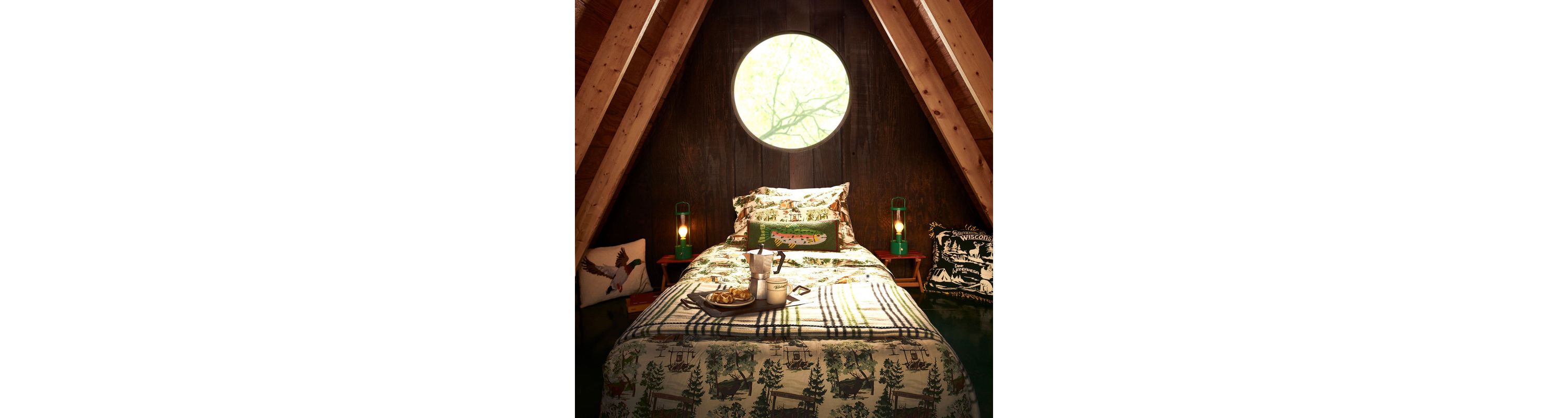 Camp Wandawega 100% Cotton Percale Sheet Set