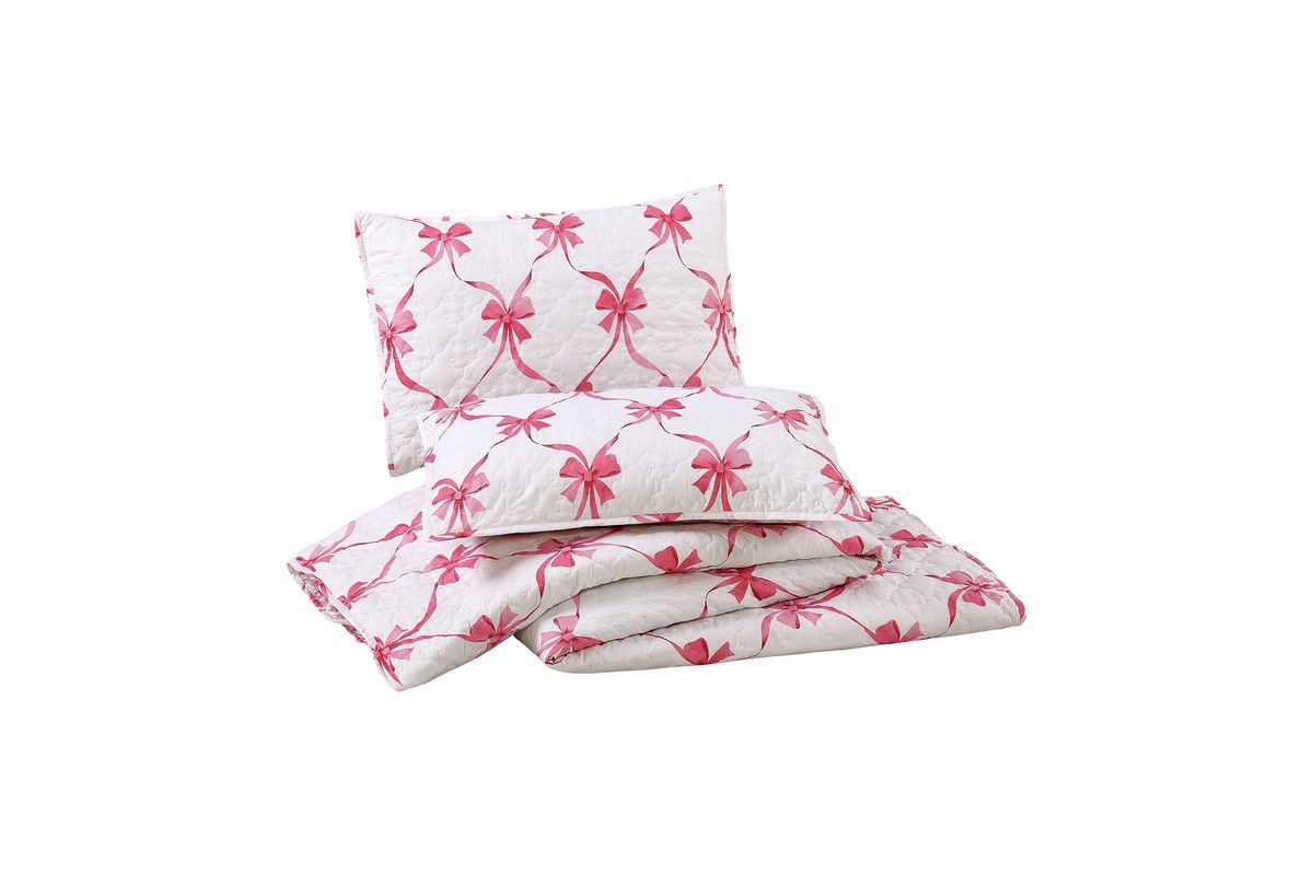 Abigail Bow Reversible Quilt Set