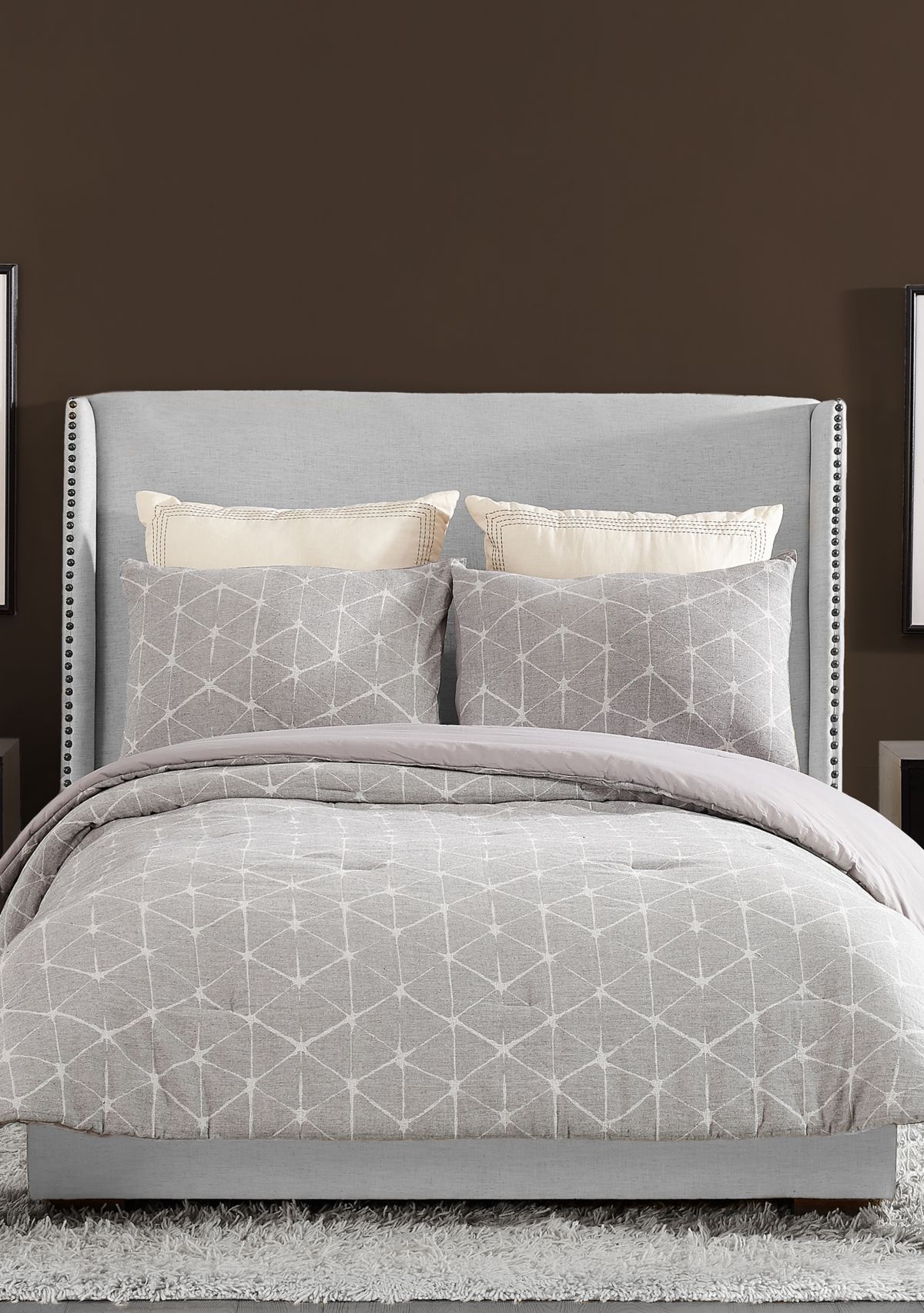 Diamond Comforter 3 Piece Set
