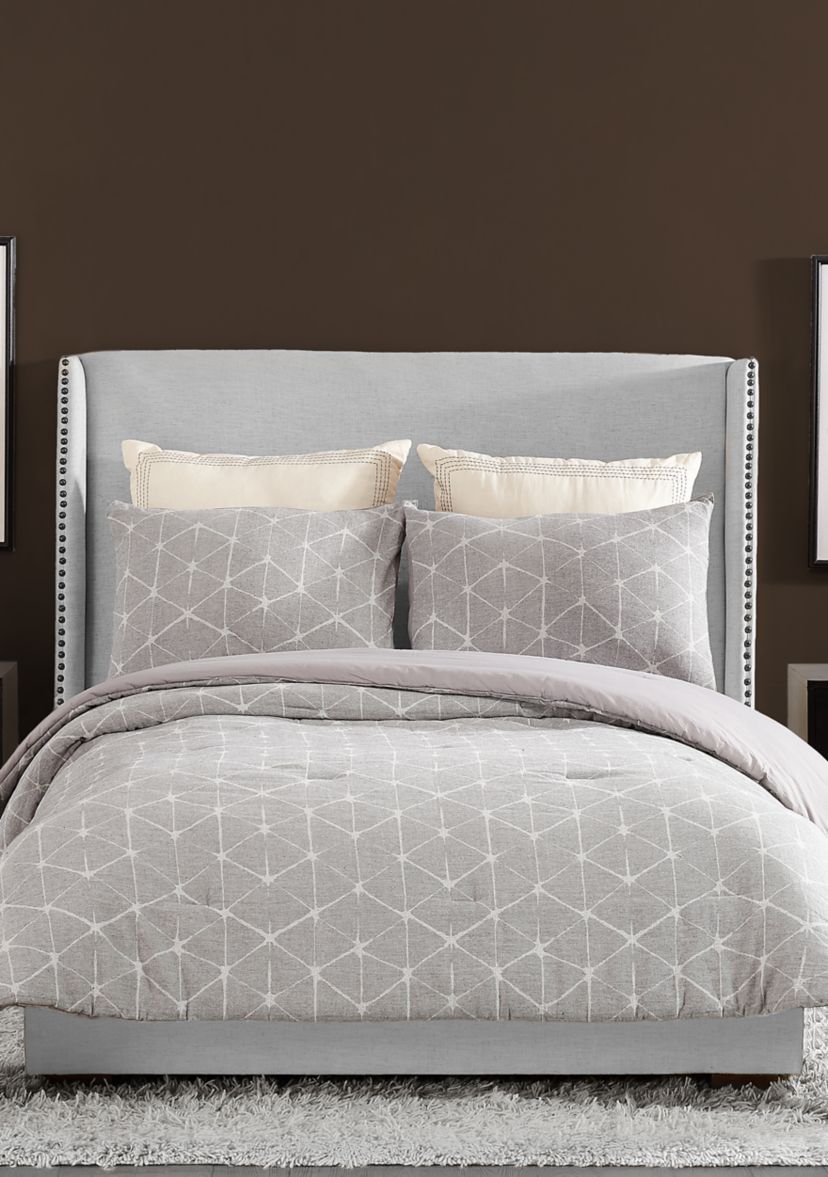 Diamond Comforter 3 Piece Set