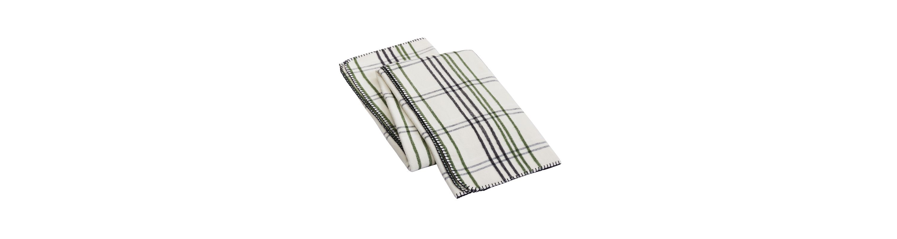 Camp Wandawega Oversized Plaid Throw