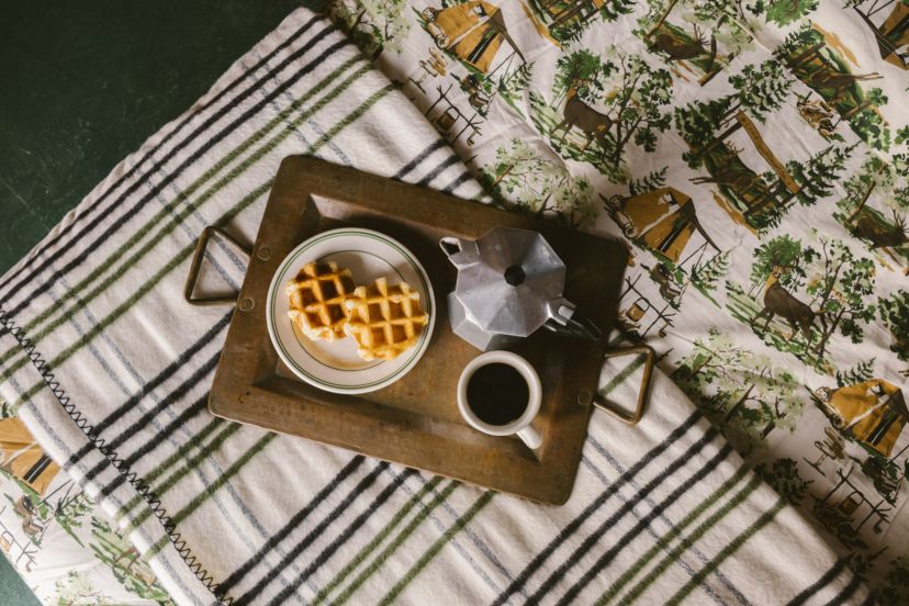 Camp Wandawega Oversized Plaid Throw