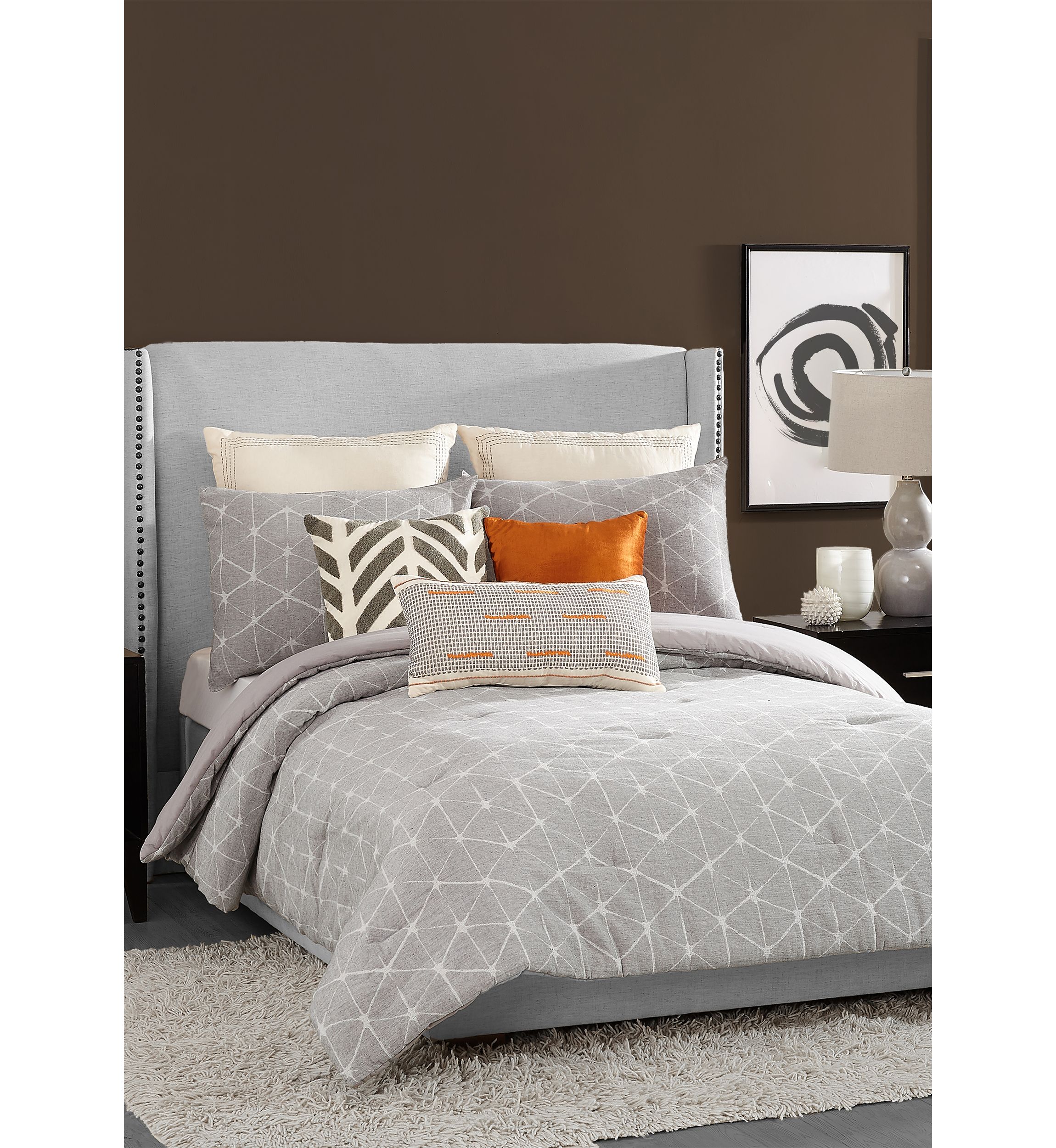 Chevron Square Decorative Pillow 