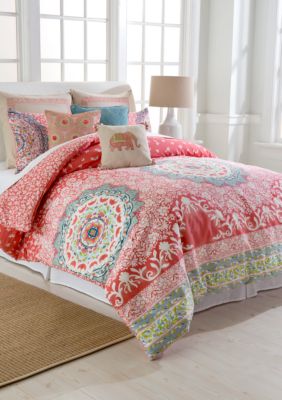 Jessica Simpson Amrita Medallion Mini Comforter Set | Belk