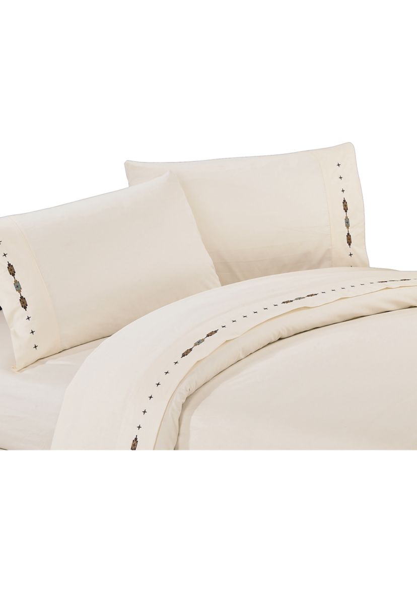 350TC Embroidered Socorro Sheet Set