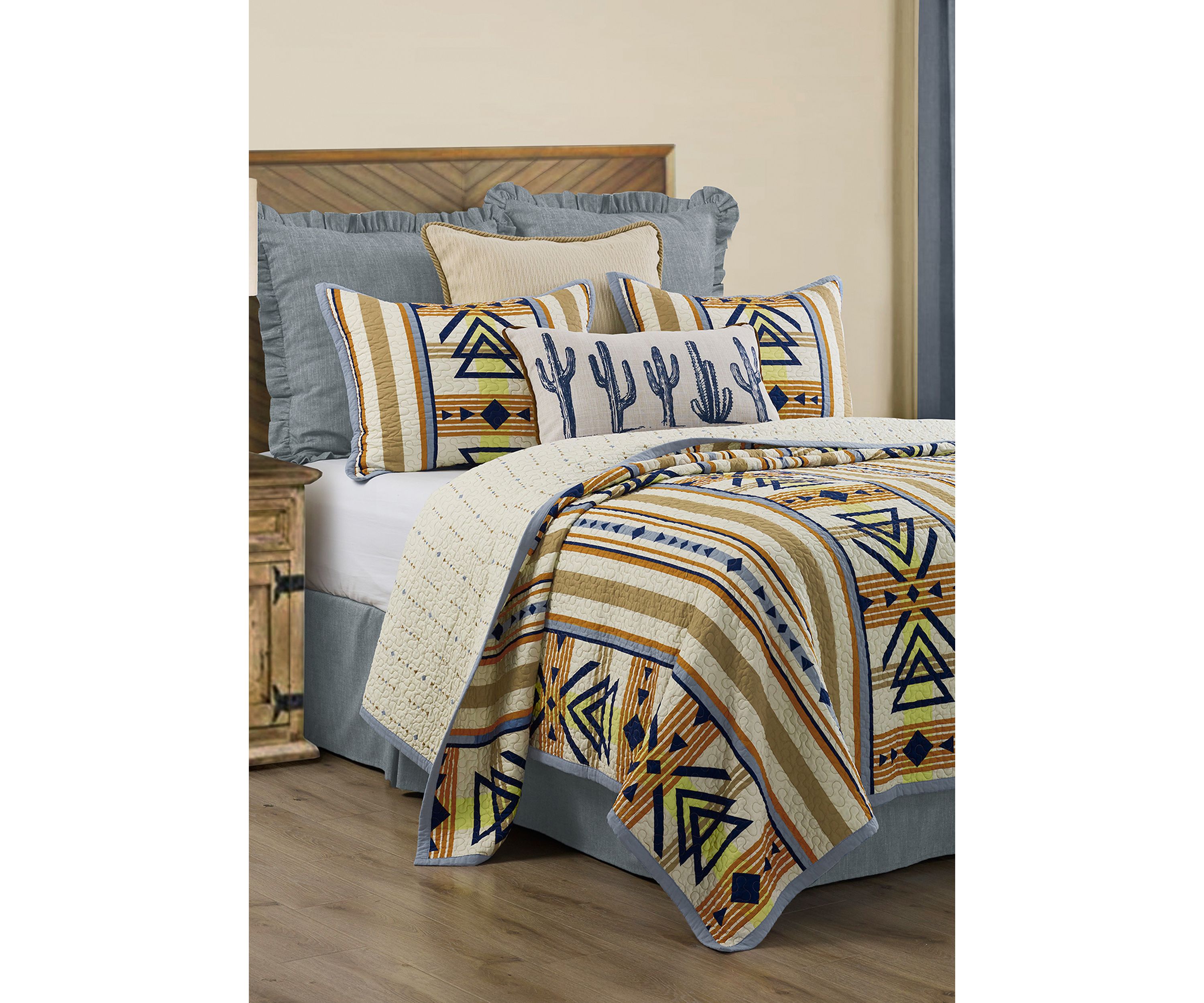 Pontiac Reversible Quilt Set