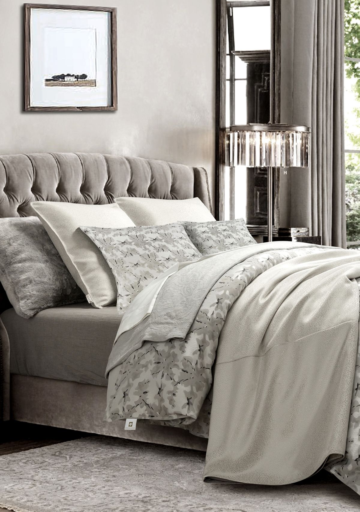 Marilyn Modern Bubble Duvet Cover Set