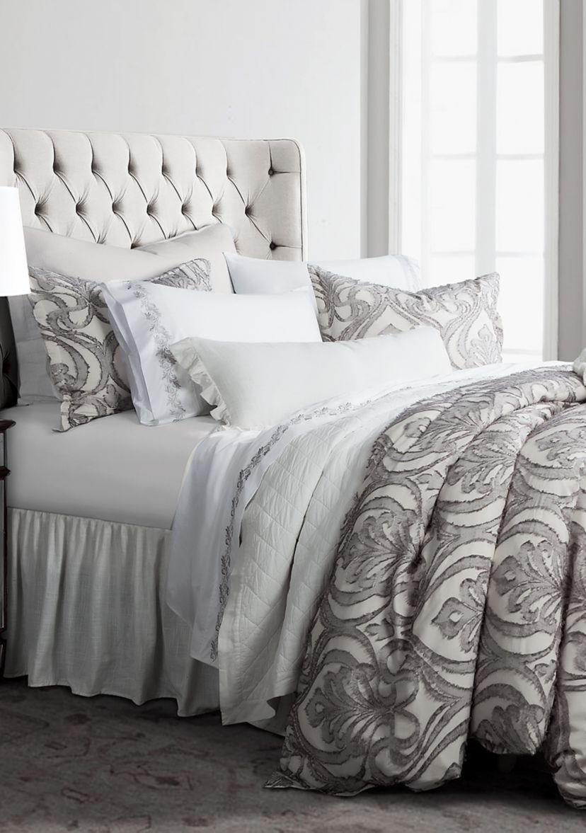 Nicole Damask Duvet Cover Set