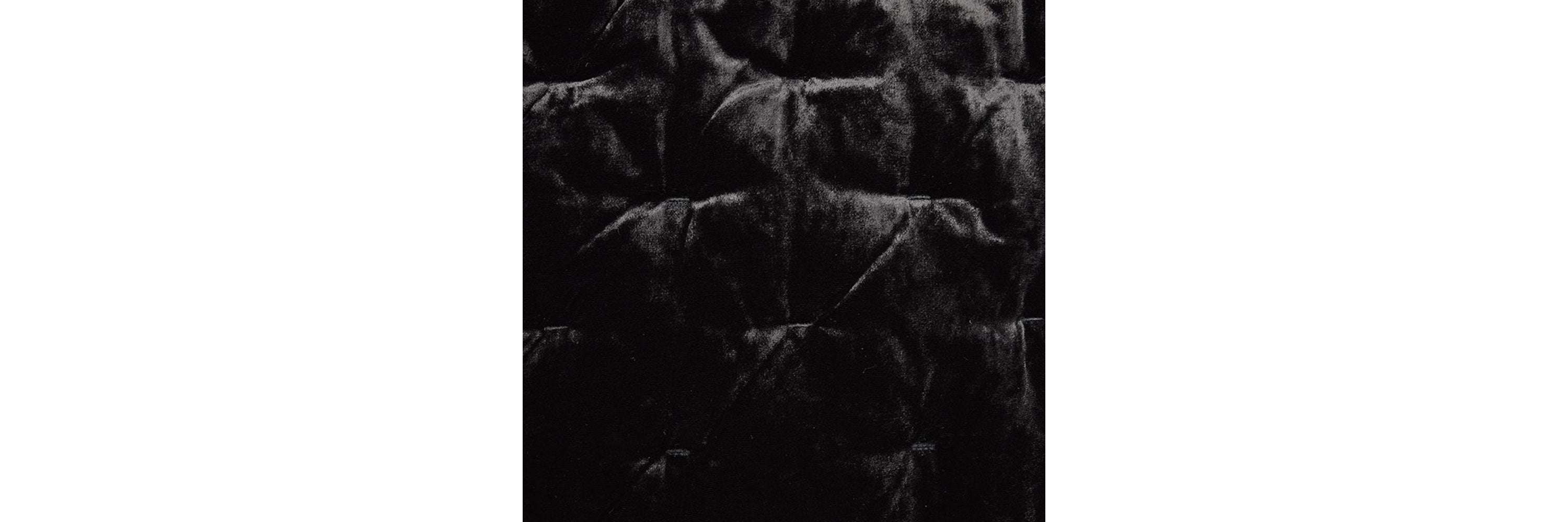 HiEnd Accents Stella Solid Color Faux Silk Velvet Romantic Modern Rustic 1 Piece Quilt