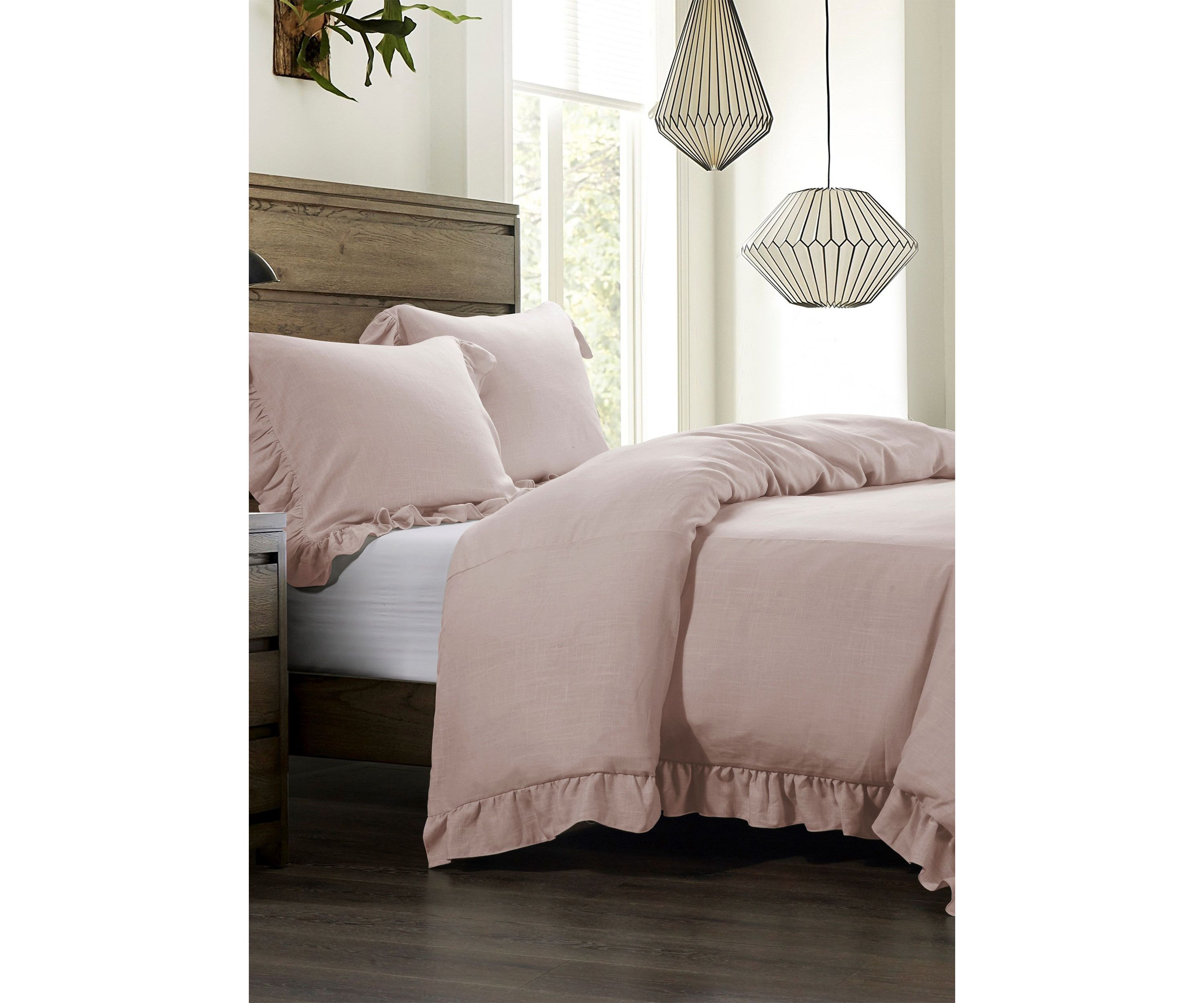 Lily Washed Linen Bedding Set