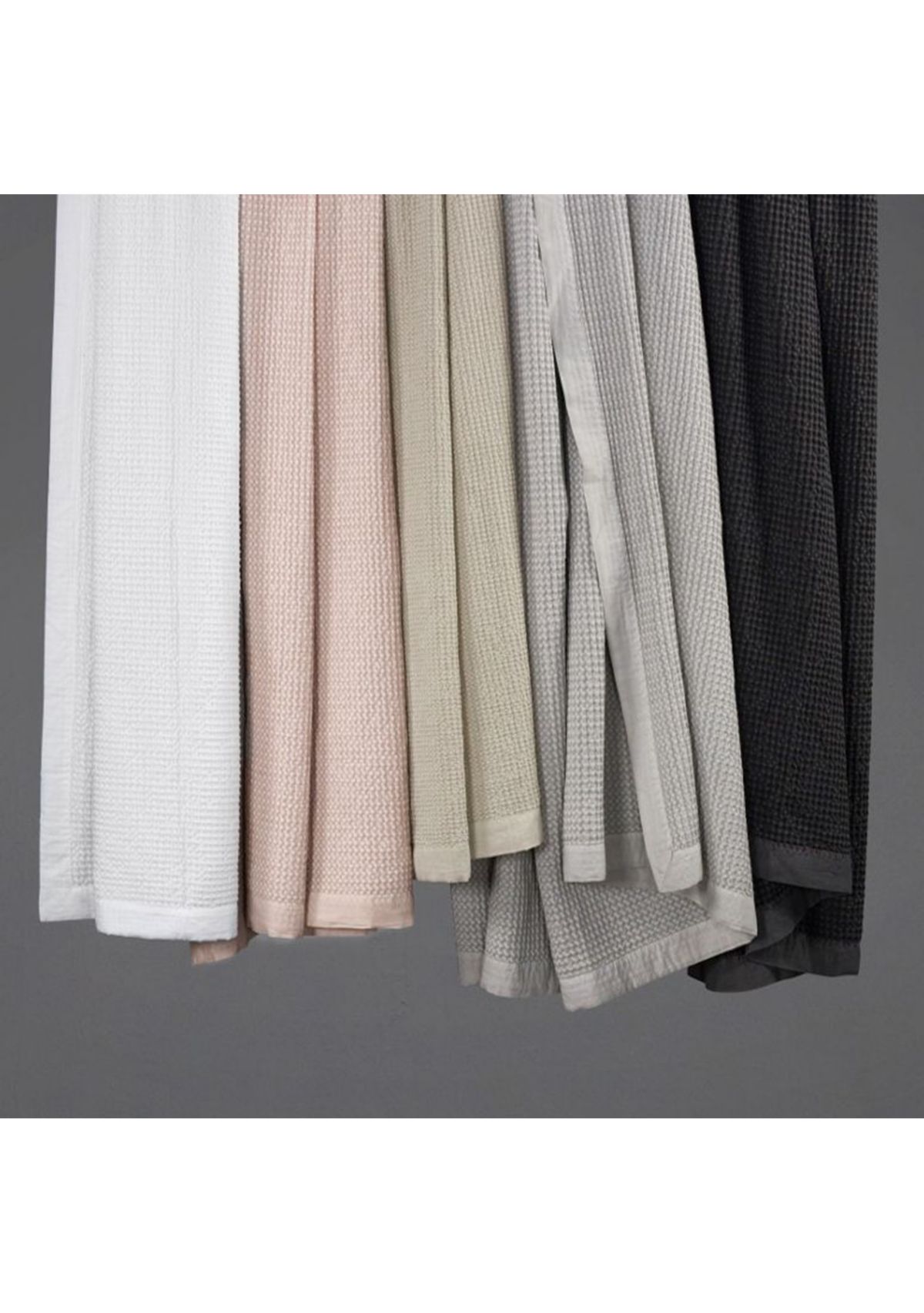 Waffle Weave Cotton Coverlet Set