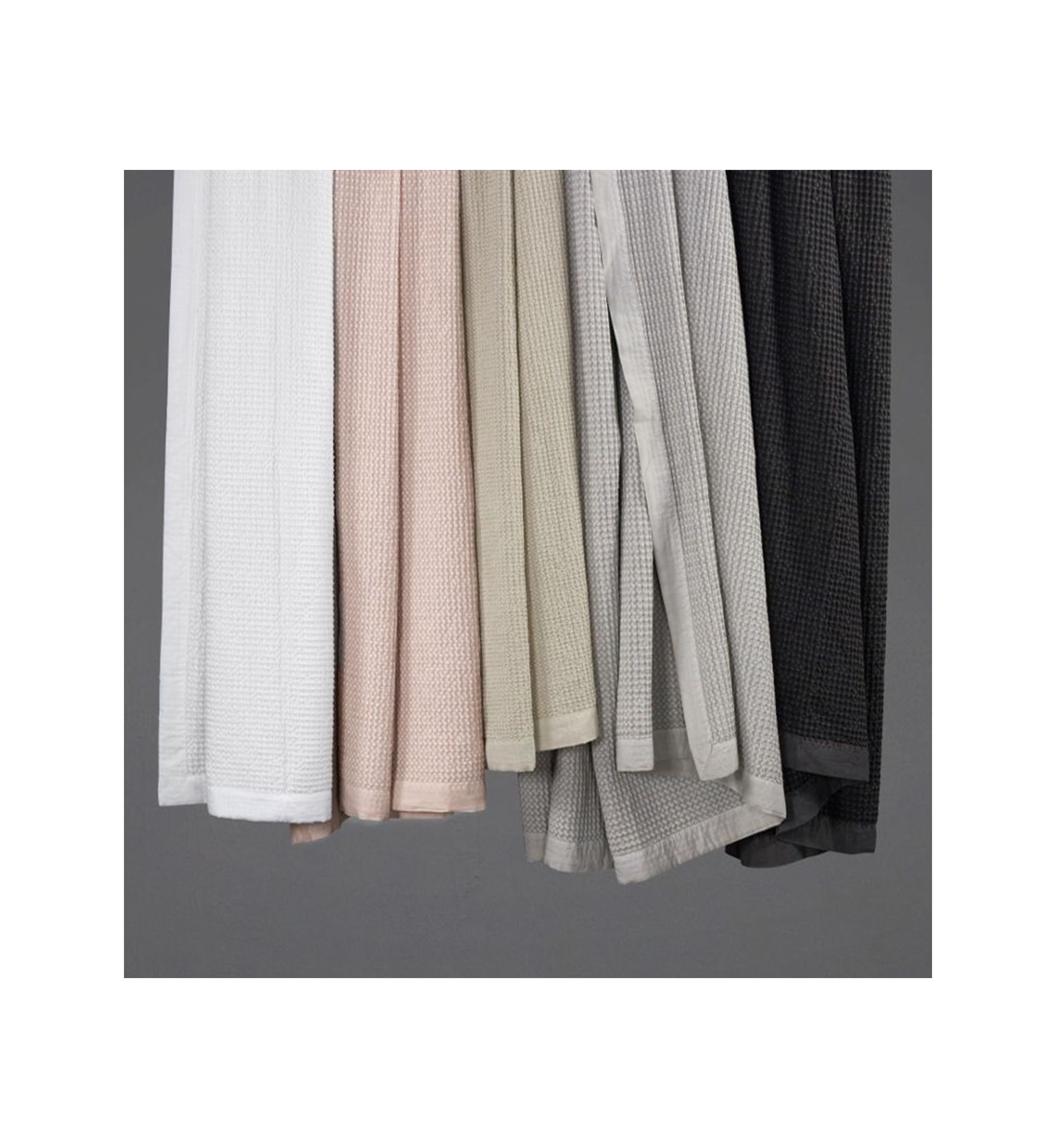 Waffle Weave Cotton Coverlet Set