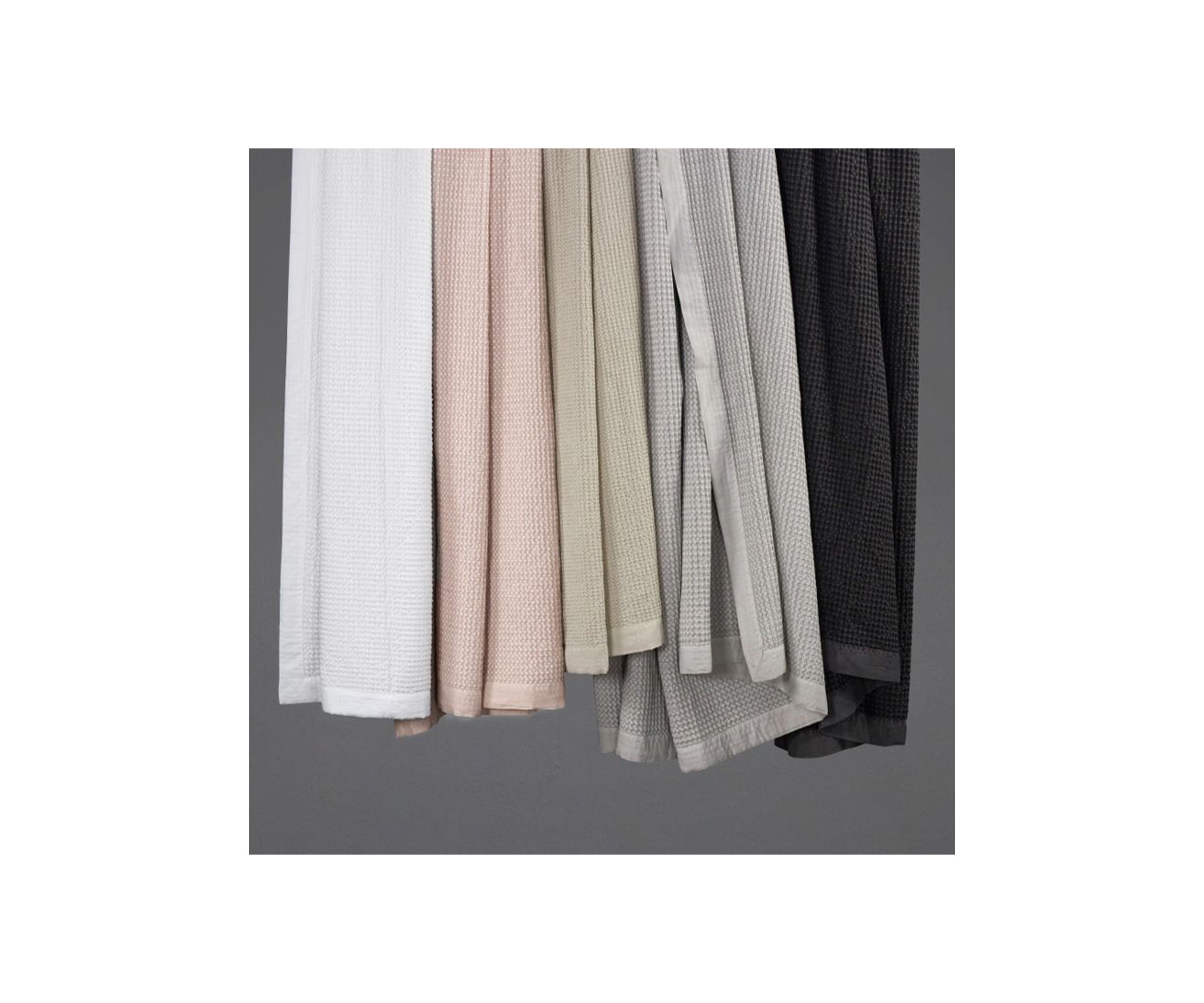 Waffle Weave Cotton Coverlet Set