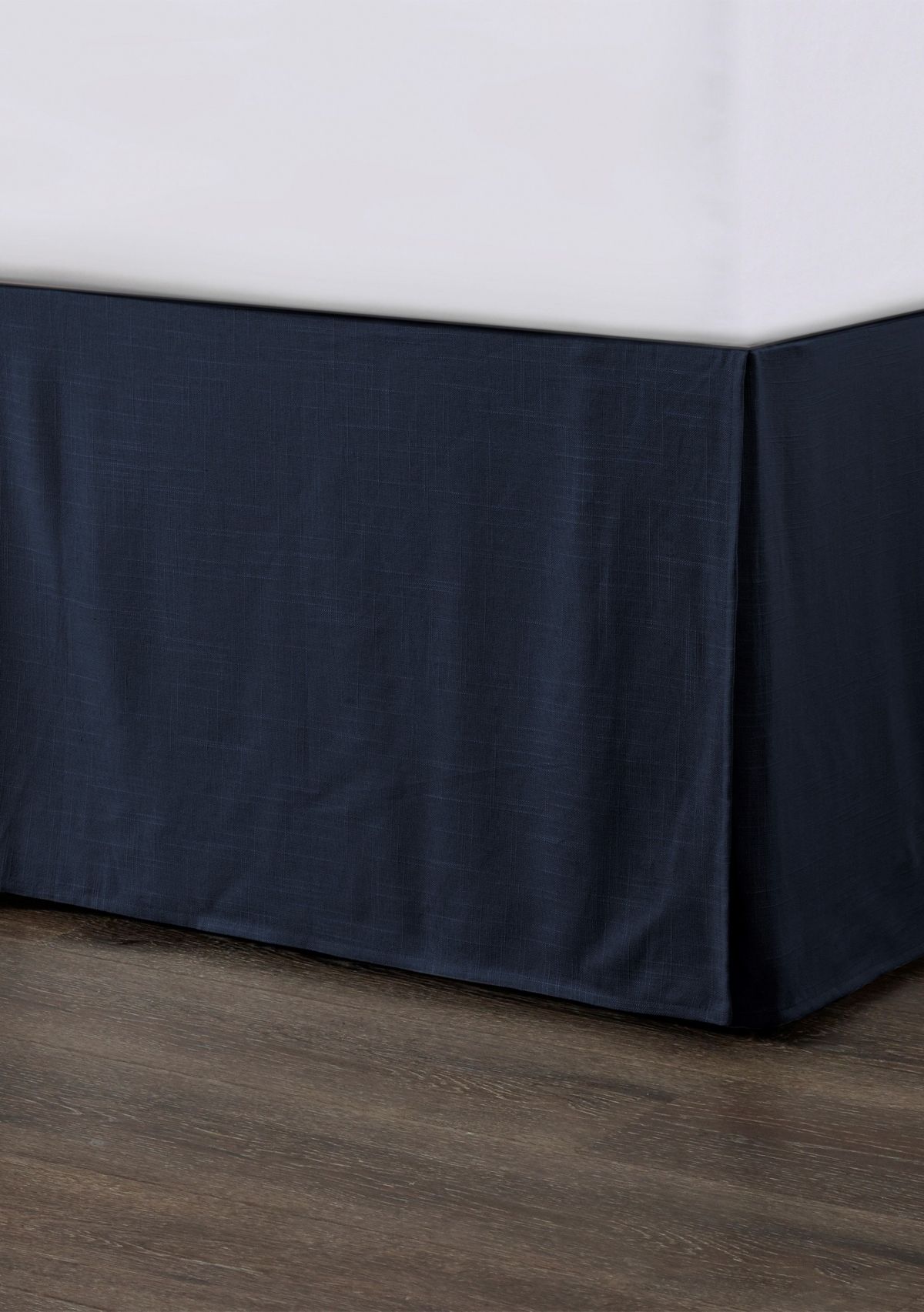 Hera Washed Linen Tailored Bed Skirt