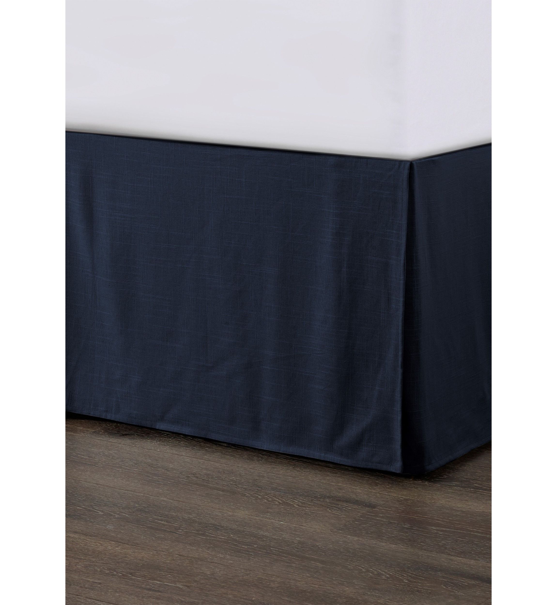 Hera Washed Linen Tailored Bed Skirt
