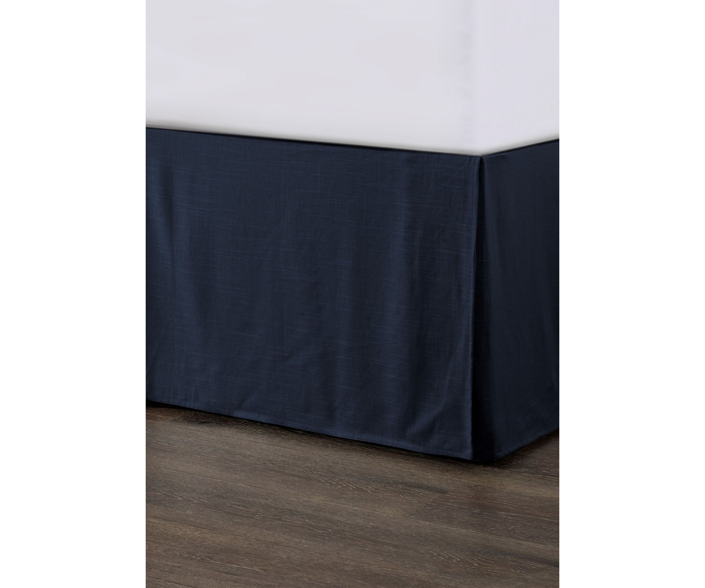 Hera Washed Linen Tailored Bed Skirt
