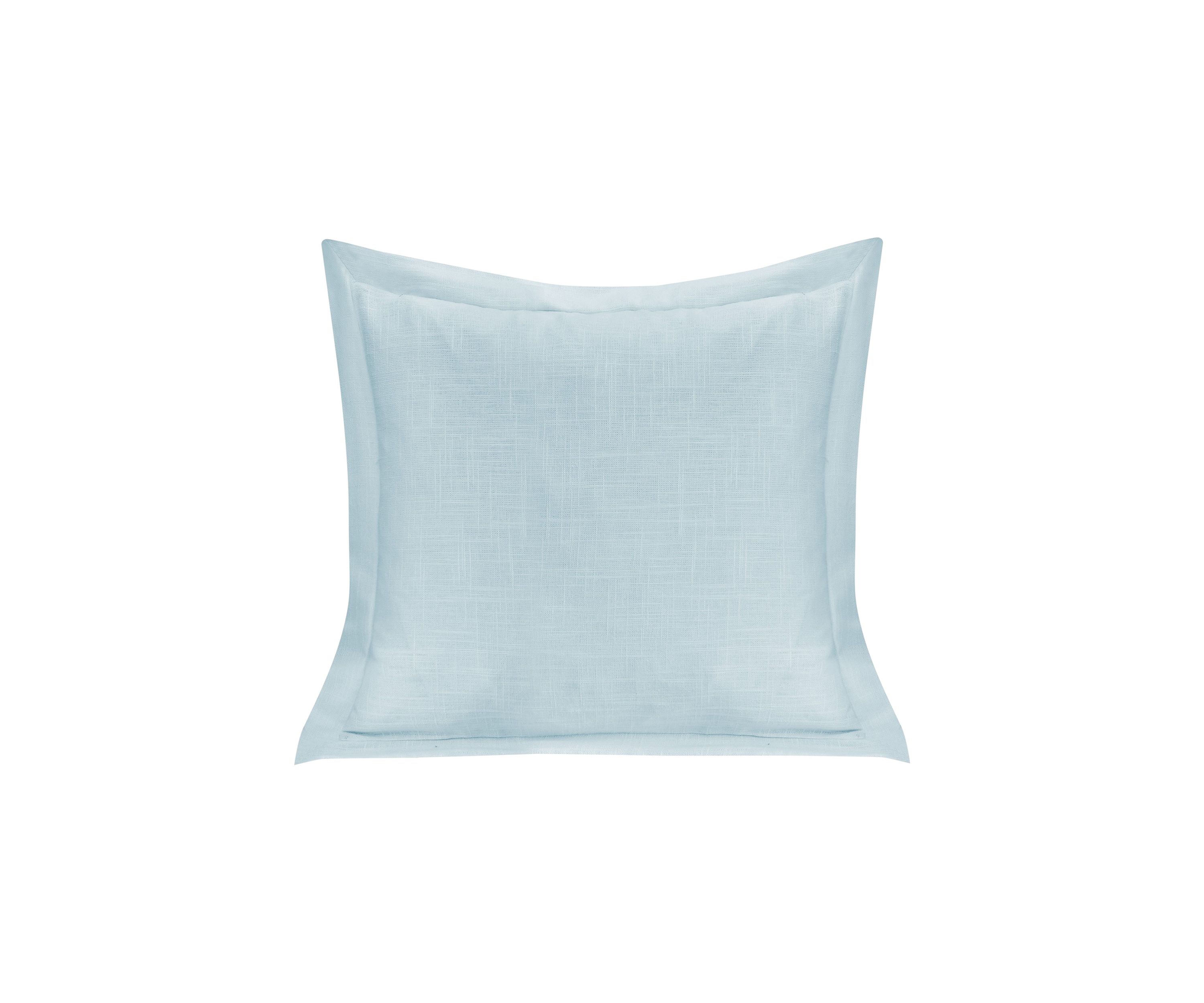 Luna Single Flanged Washed Linen Pillow