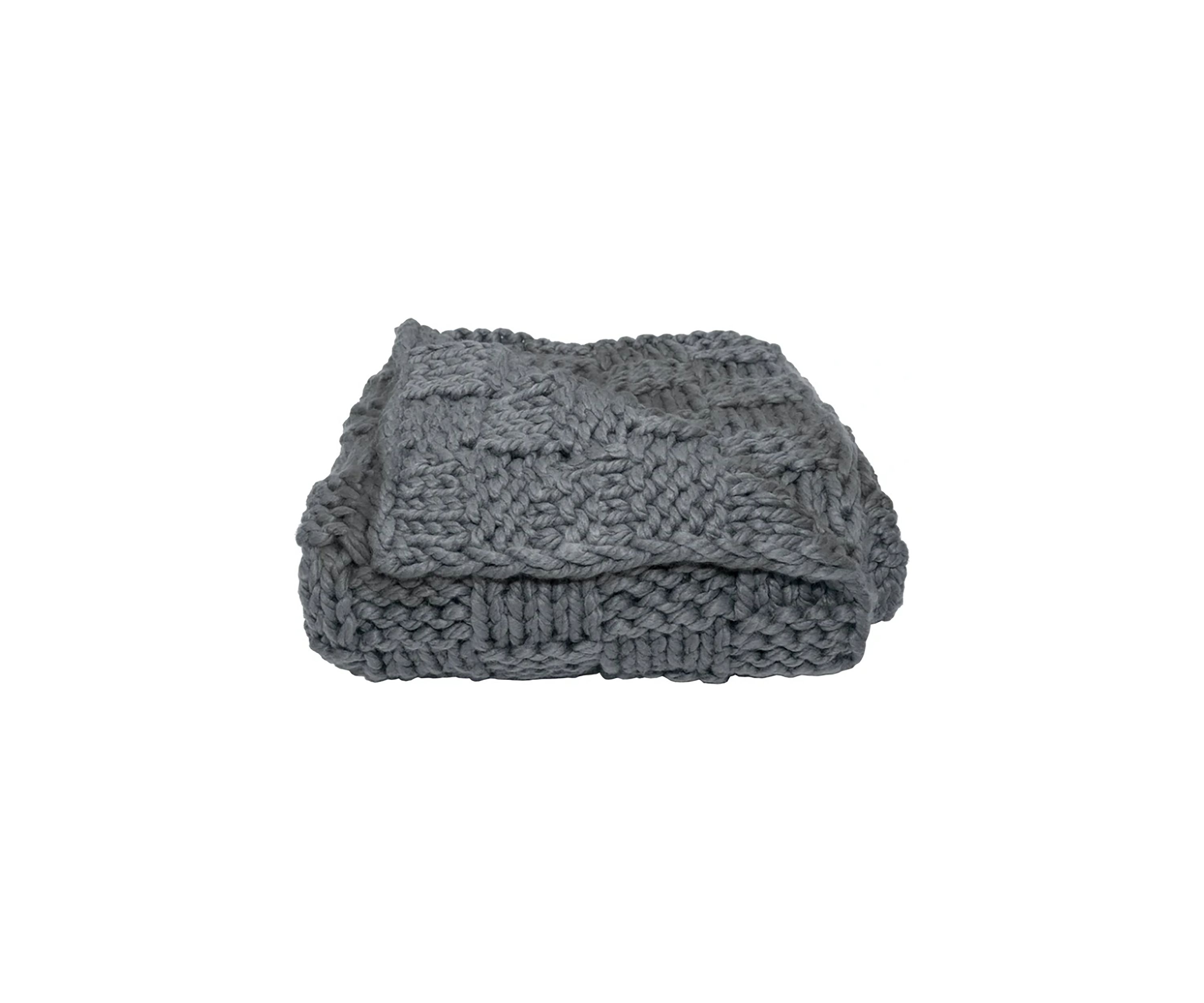 Chess Knit Throw