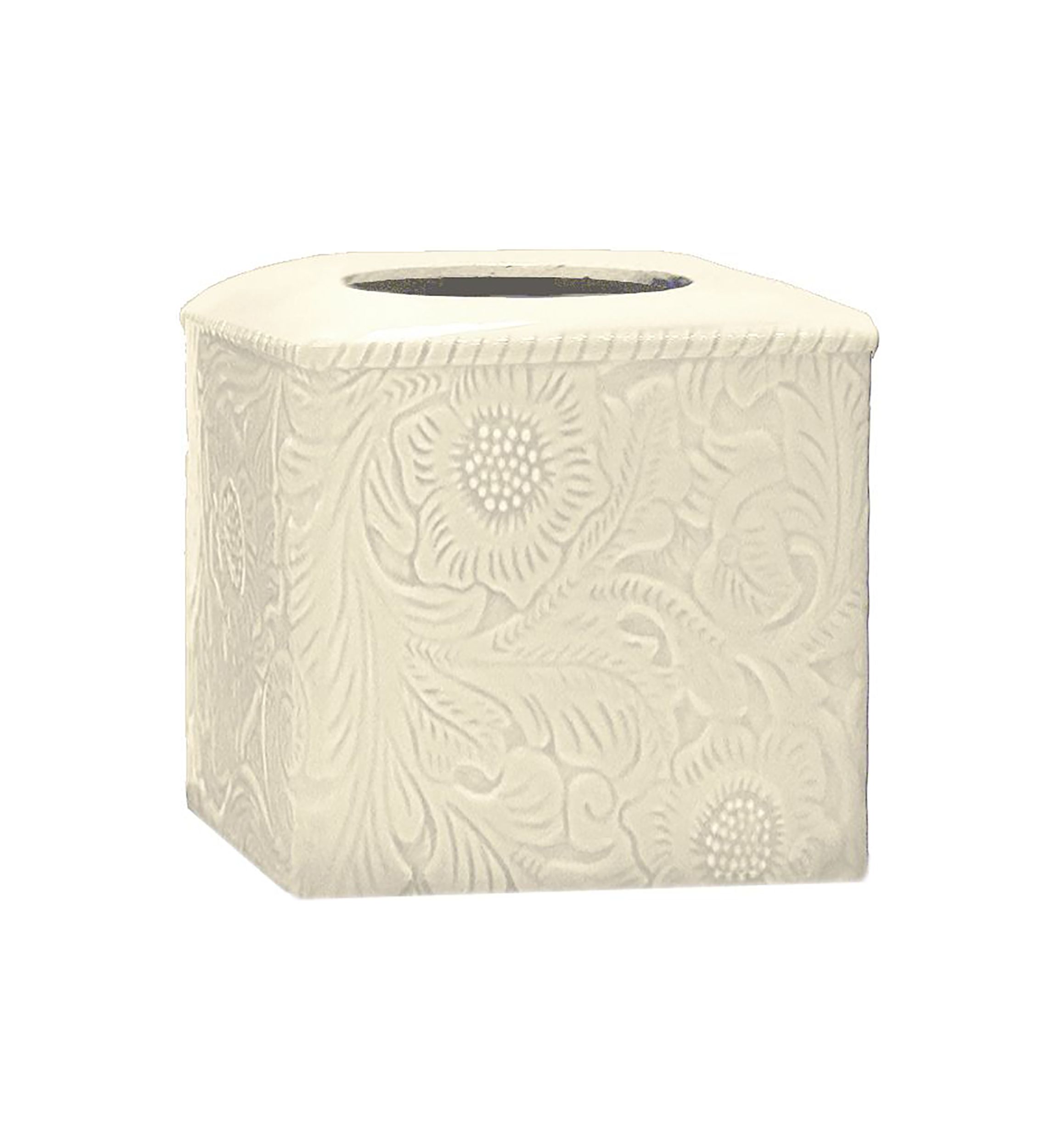 Savannah Ceramic Tissue Box Cover