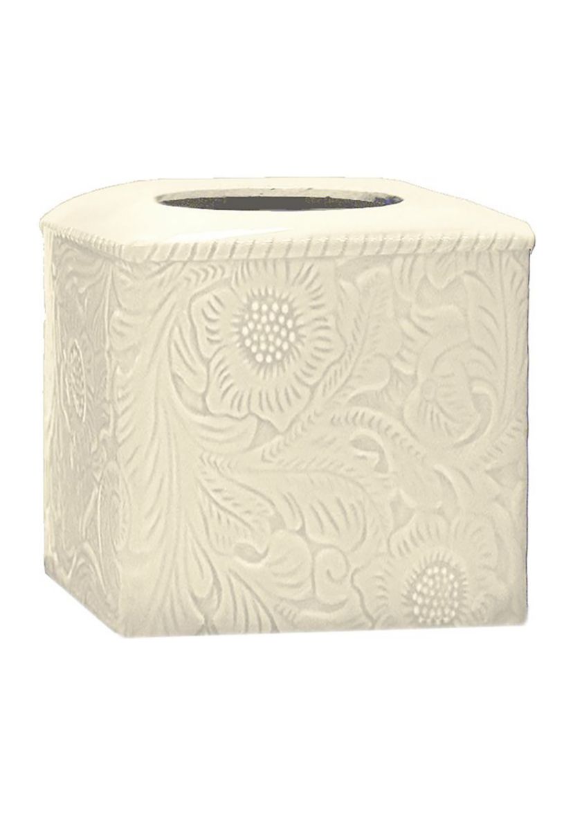 Savannah Ceramic Tissue Box Cover
