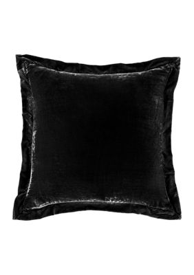 Stella Faux Silk Velvet Long Lumbar Pillow, 14" x 42"