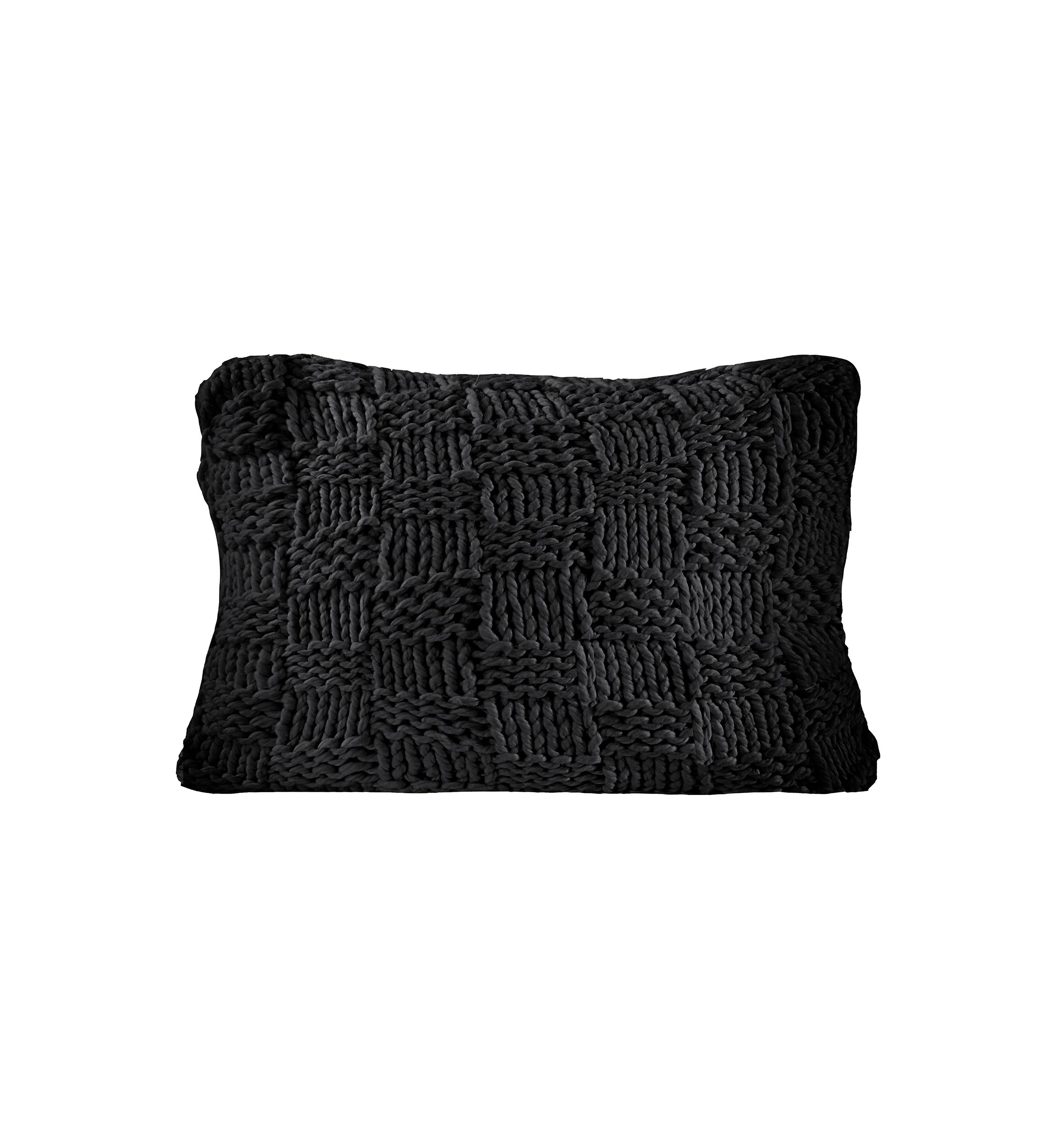 Chess Knit Dutch Euro Pillow