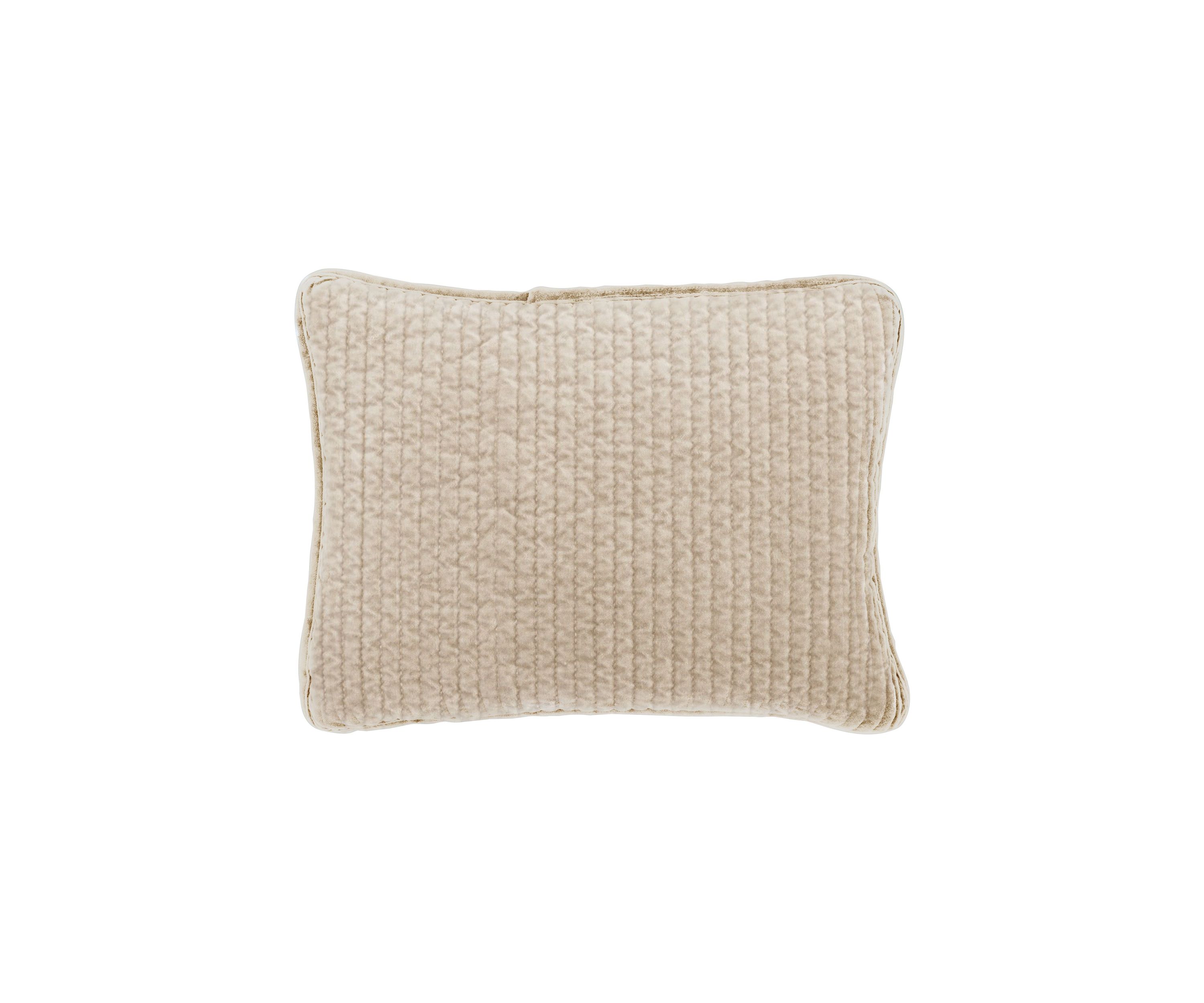 Stonewashed Cotton Velvet Boudoir Pillow