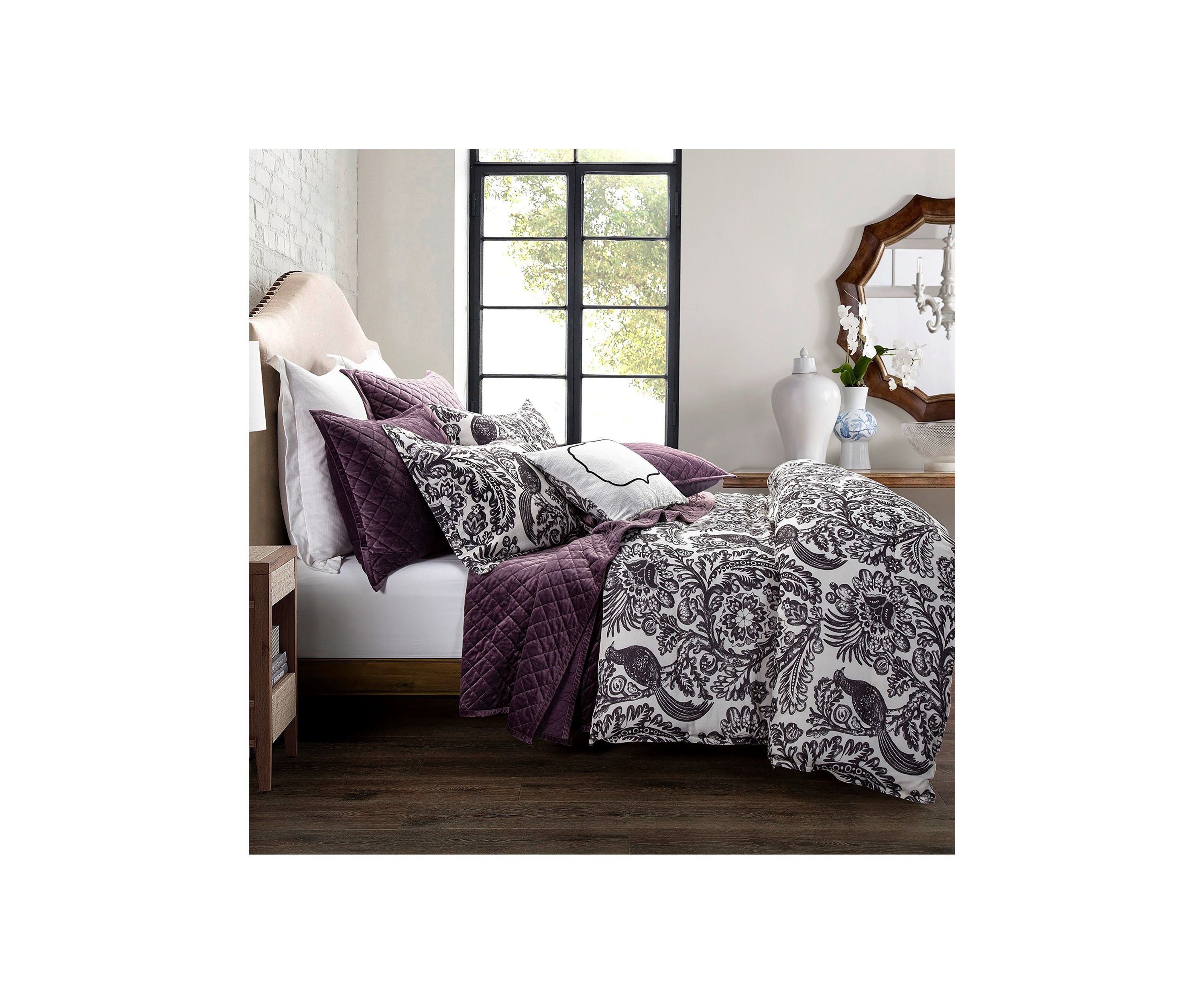 Augusta Toile Queen Comforter Set