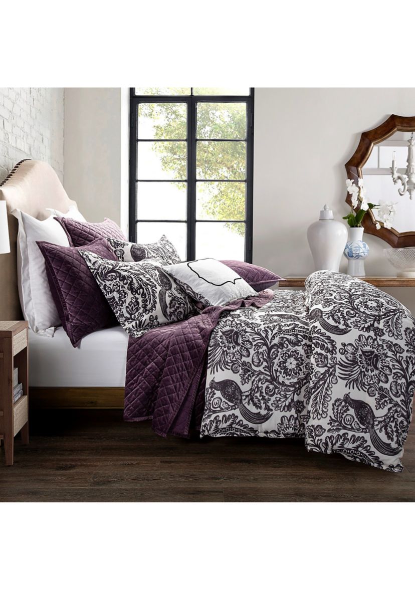 Augusta Toile Queen Comforter Set