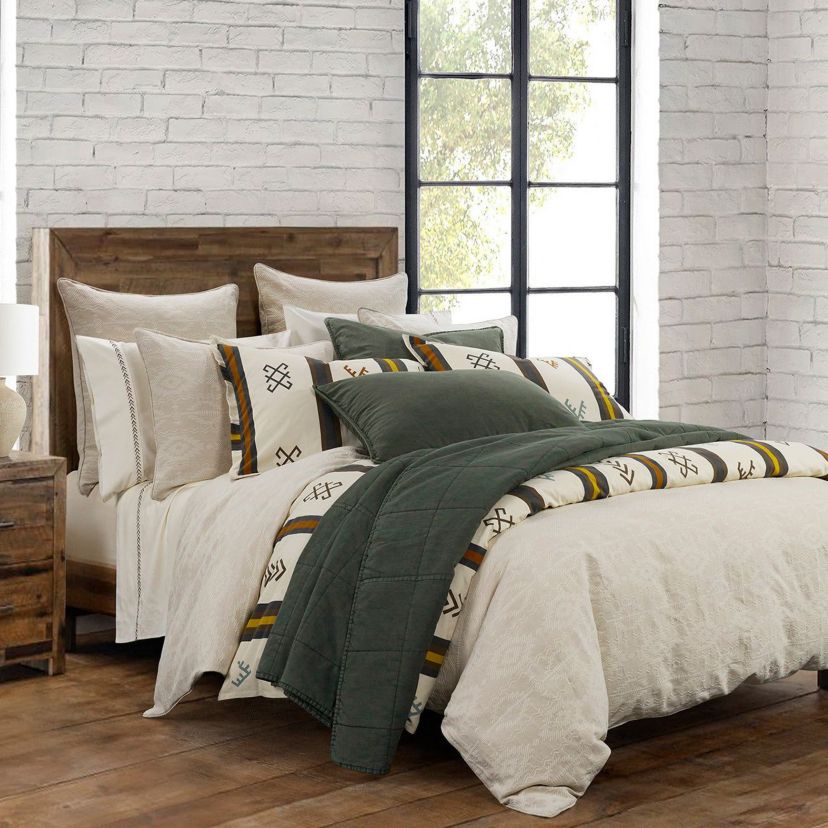 Toluca Canvas Duvet Cover Set