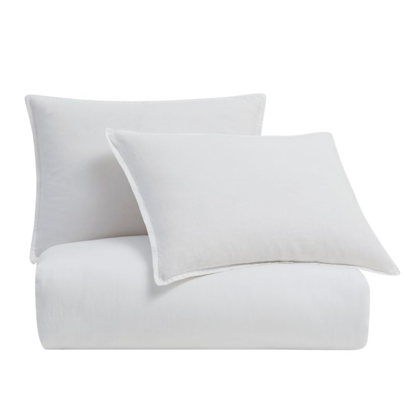 100% French Flax Linen Reversible Duvet Cover Set