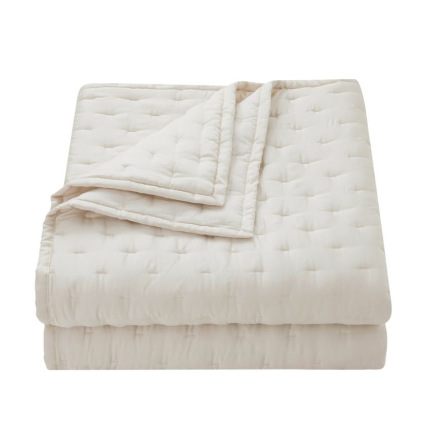 HiEnd Accents Premium 100% Lyocell Silky Soft Modern Contemporary 1 Piece Quilt