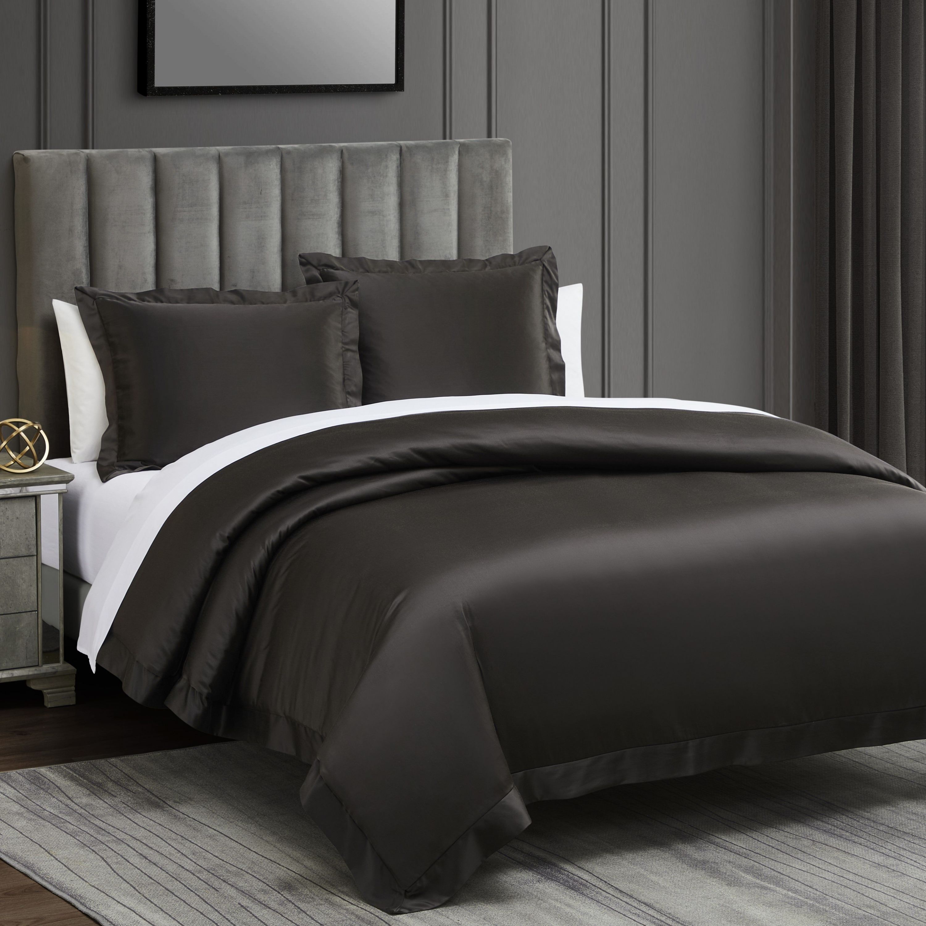 High Shine Satin Duvet Cover Set